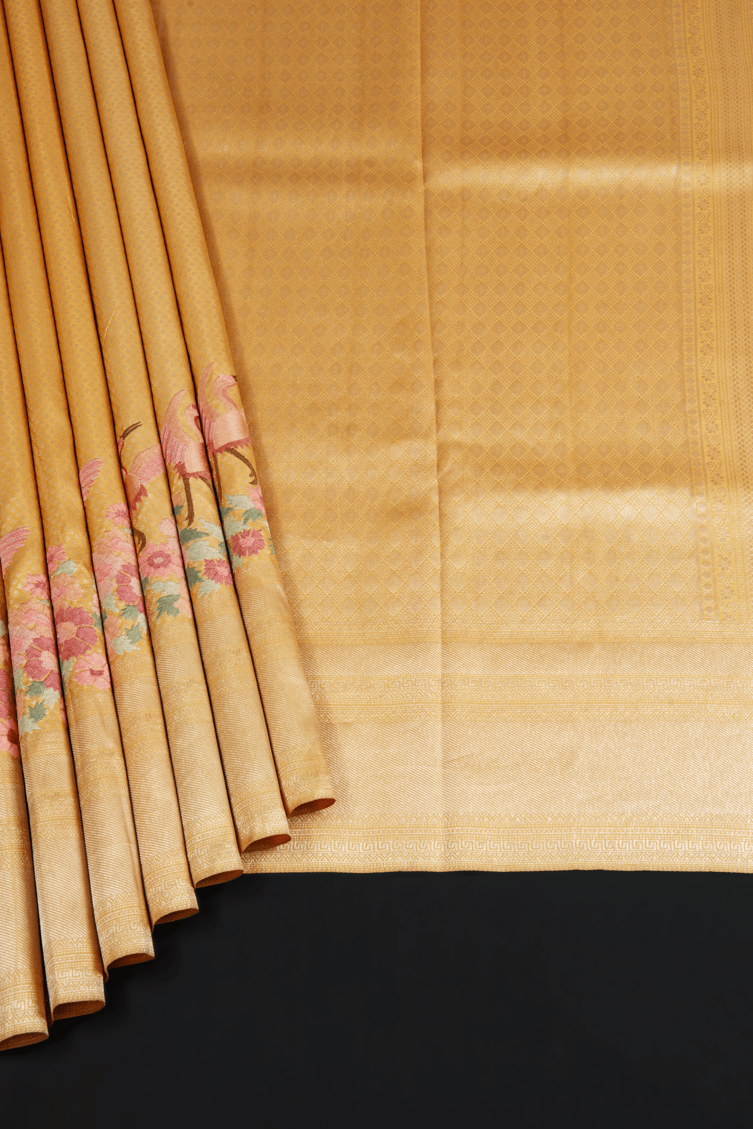 Kanchipuram Brocade Fusion Saree
