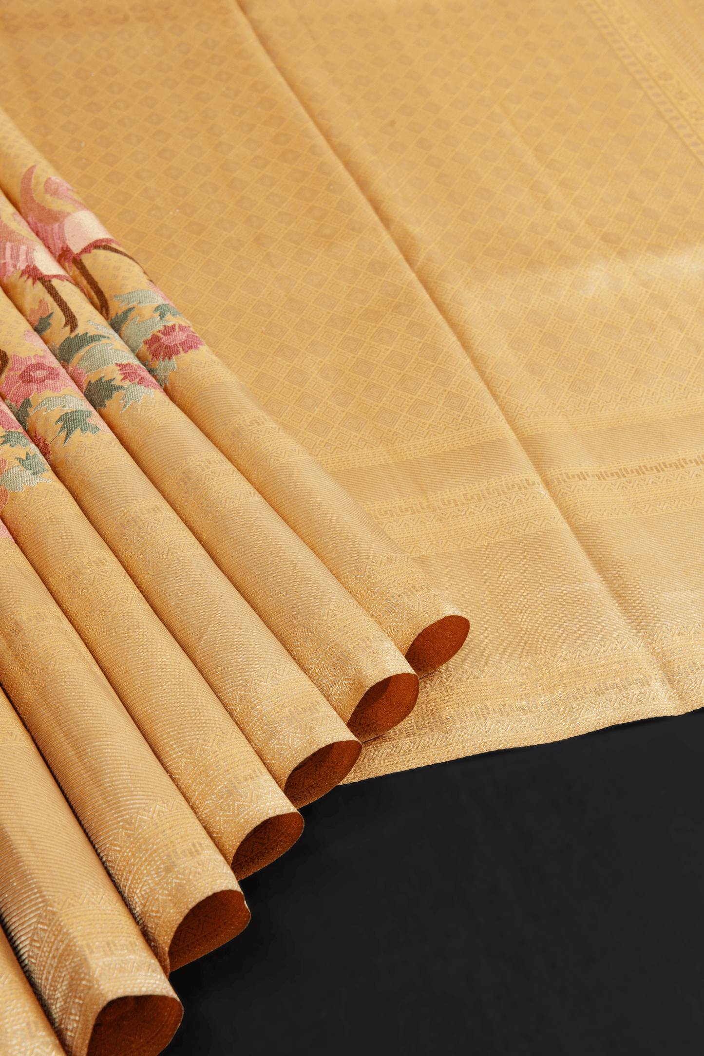 Kanchipuram Brocade Fusion Saree