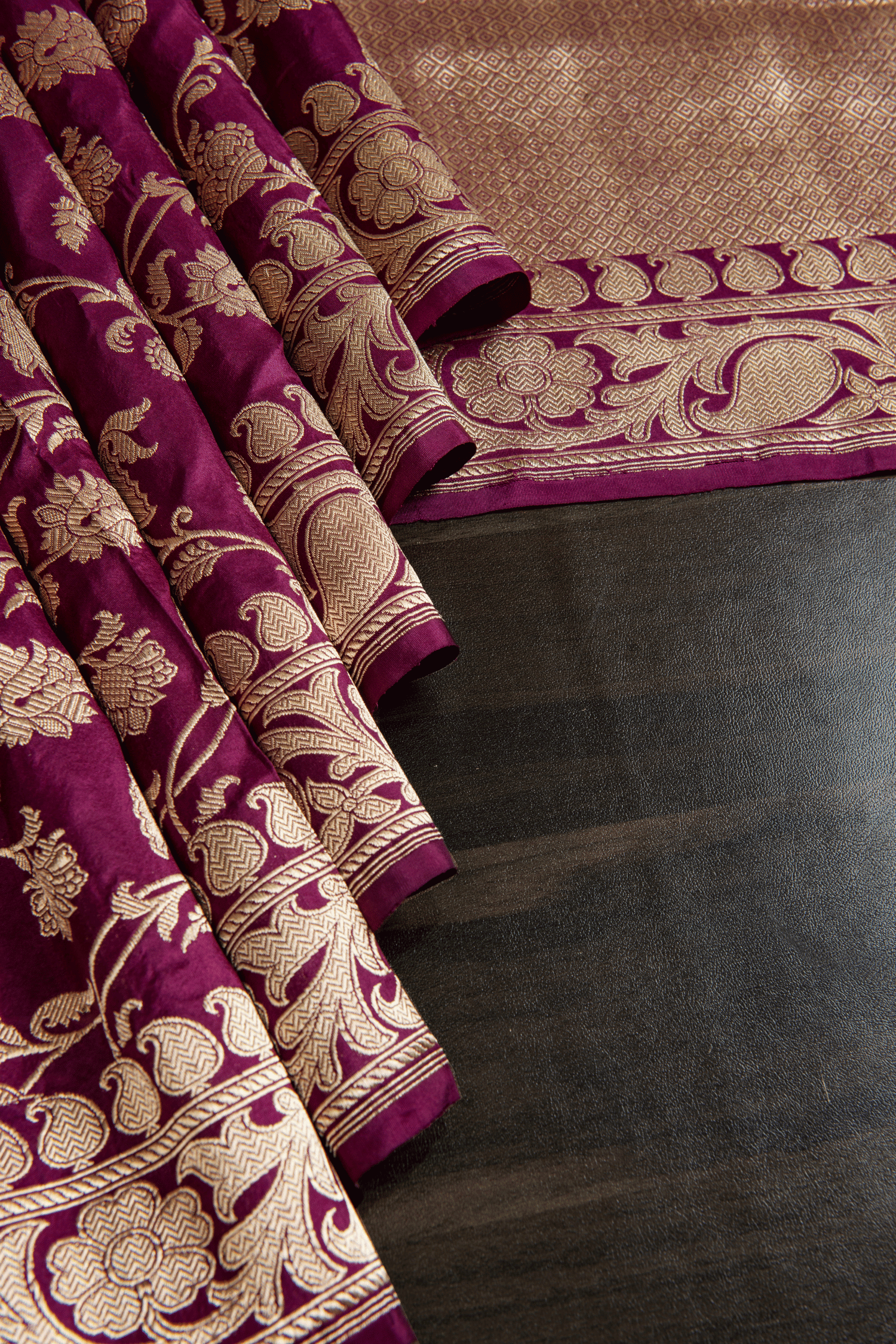 Banarasi Silk Lavender Saree