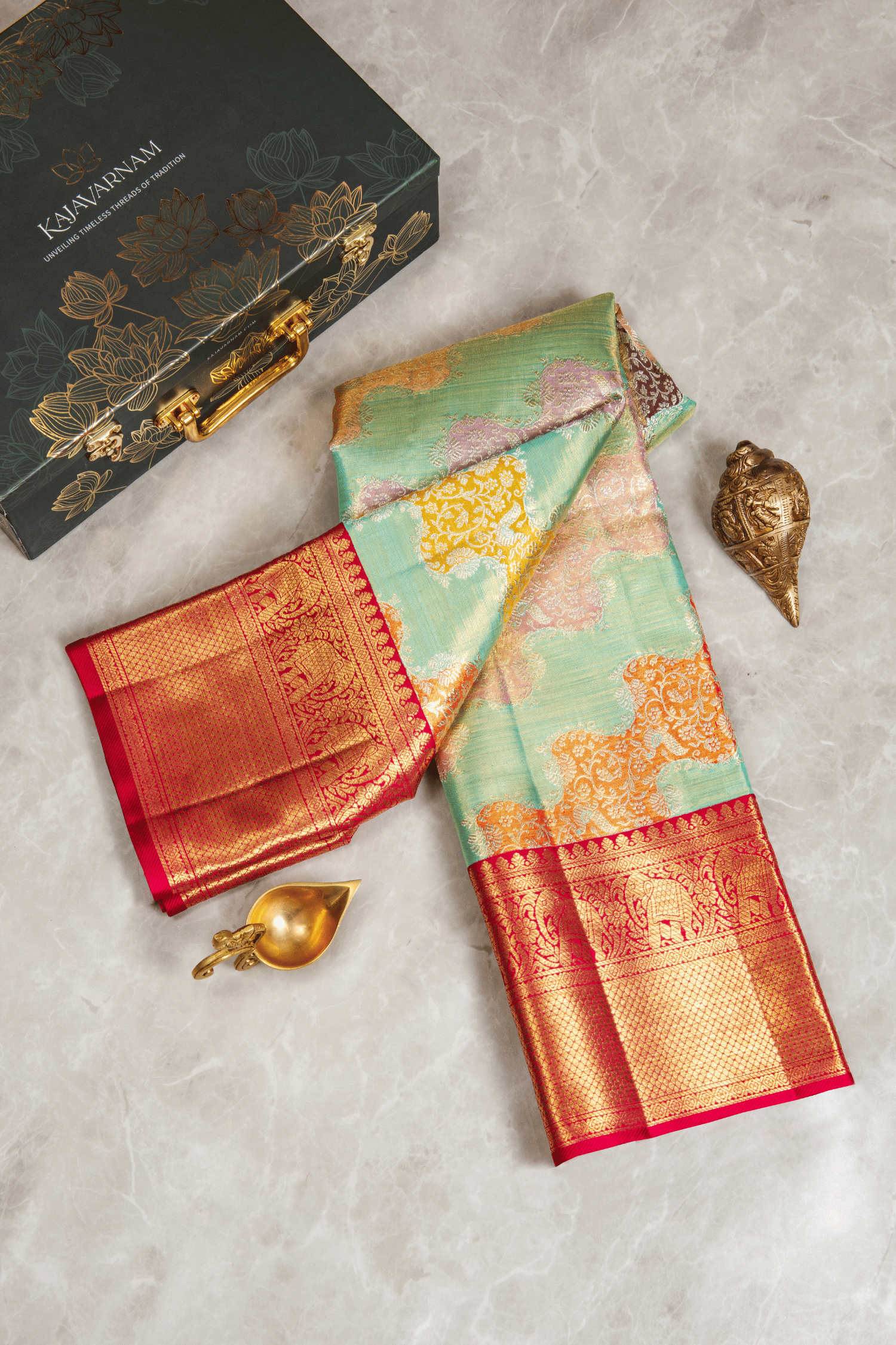 Kanchipuram Tissue Silk Saree