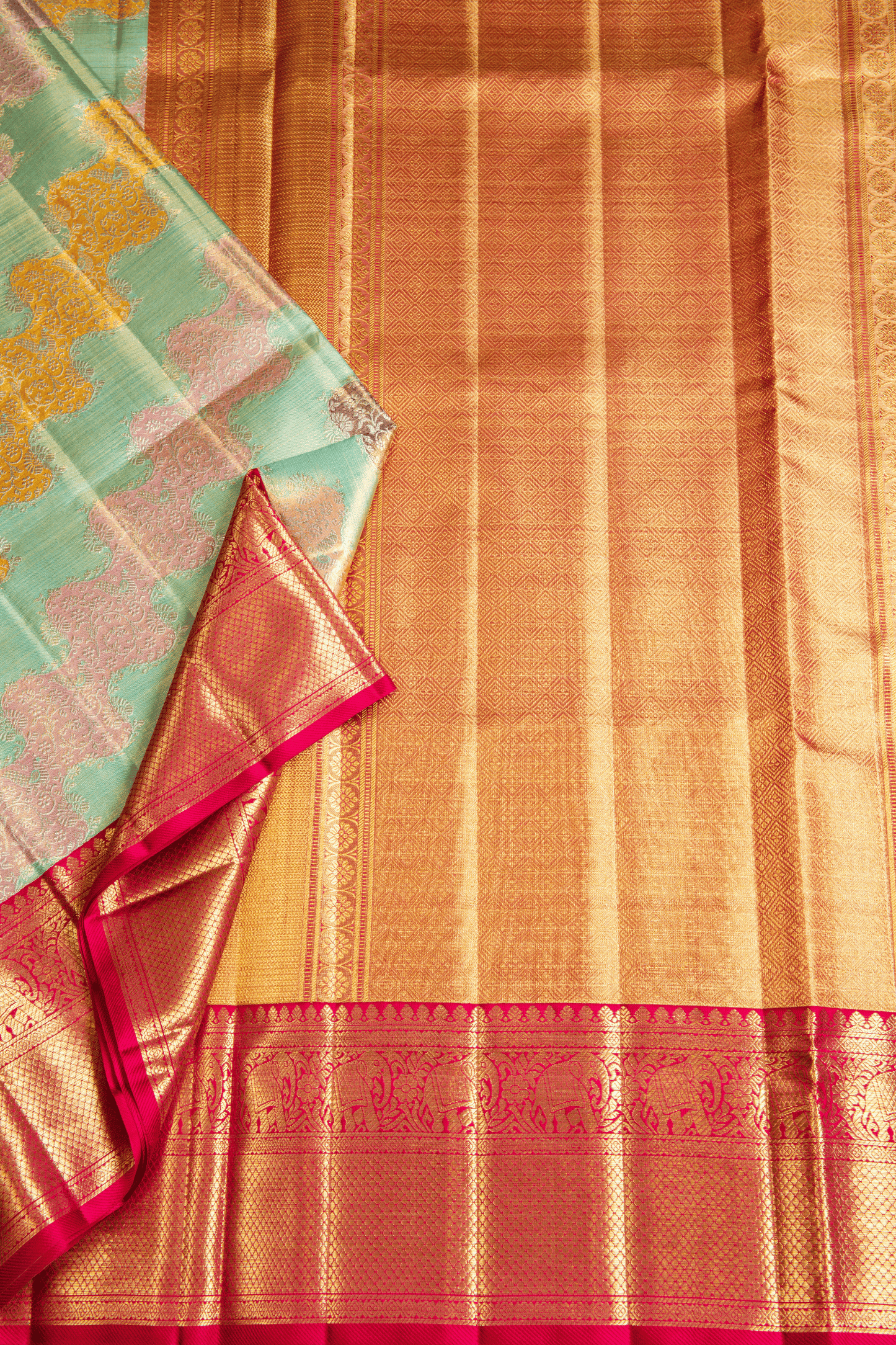 Kanchipuram Tissue Silk Saree