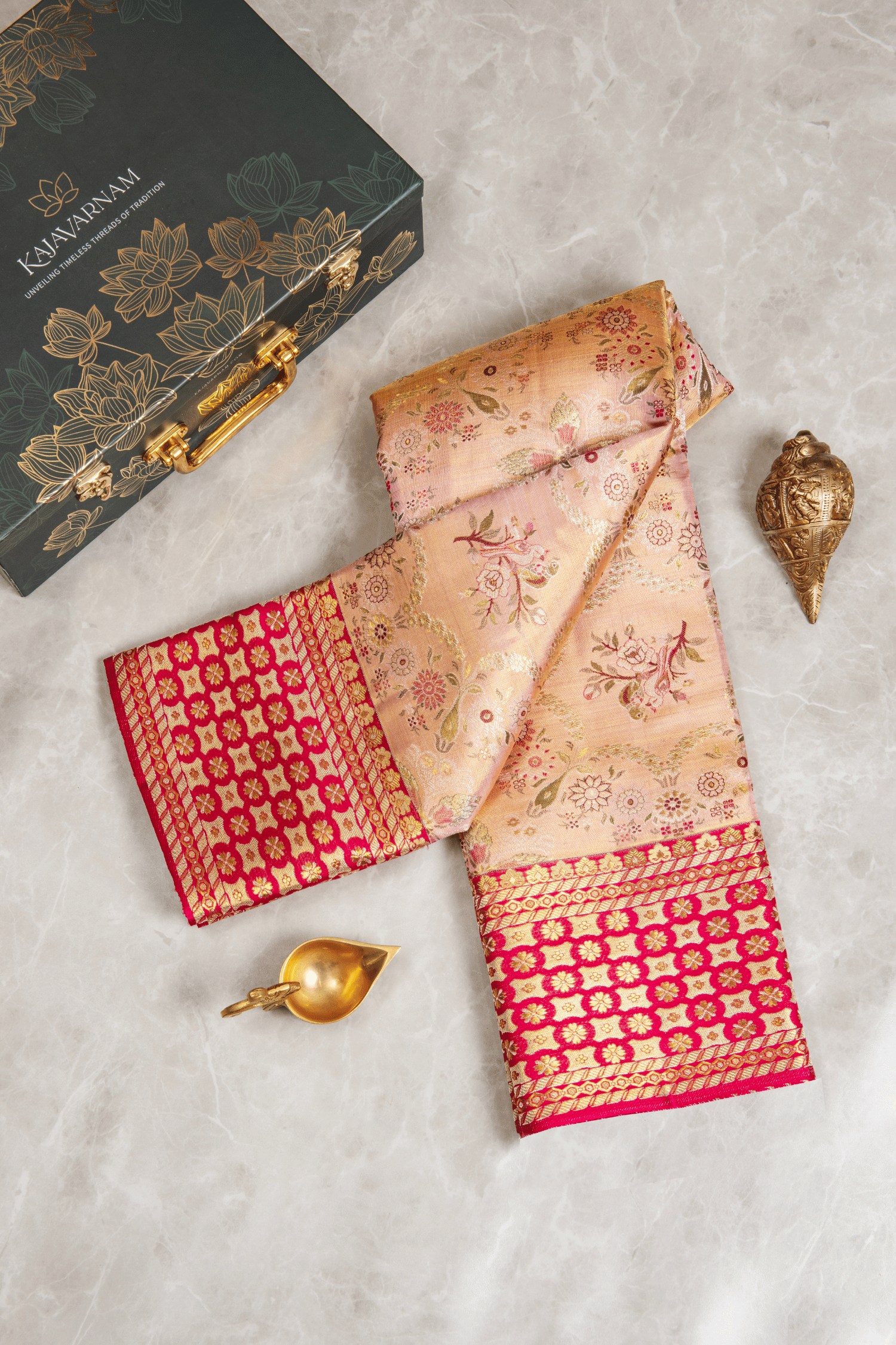 Kanchipuram Tissue Silk Saree