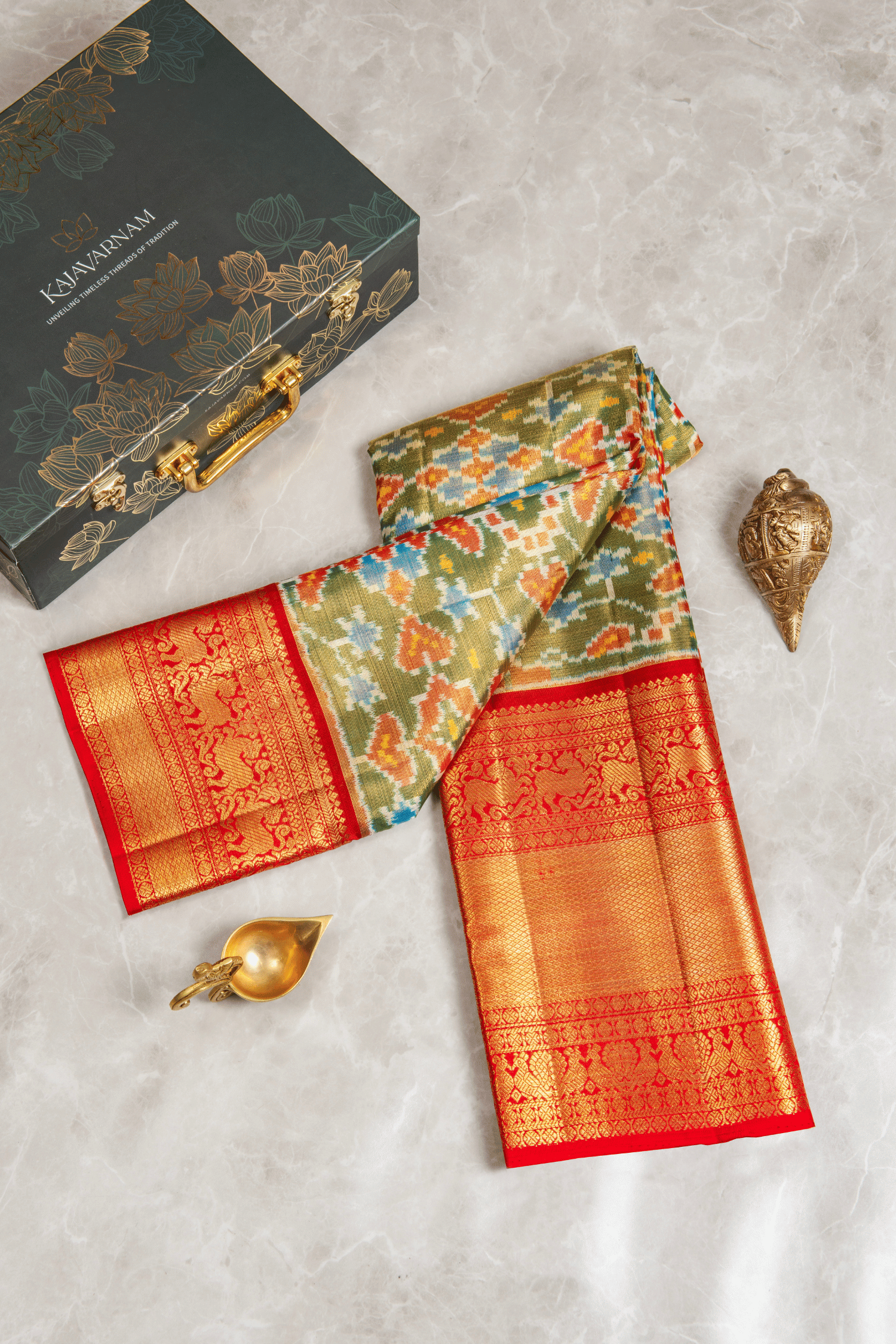 Kanchipuram Tissue Silk Saree