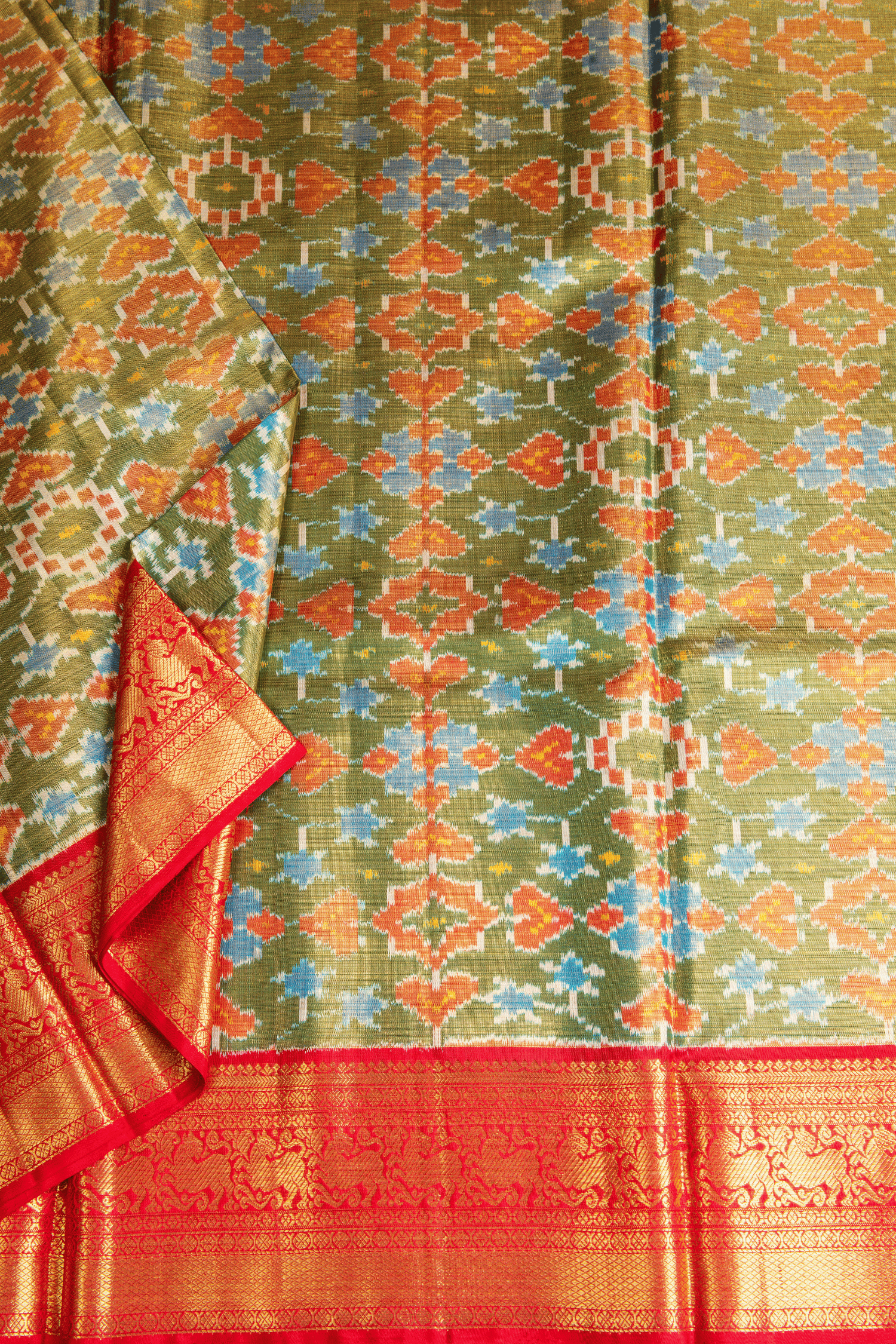 Kanchipuram Tissue Silk Saree