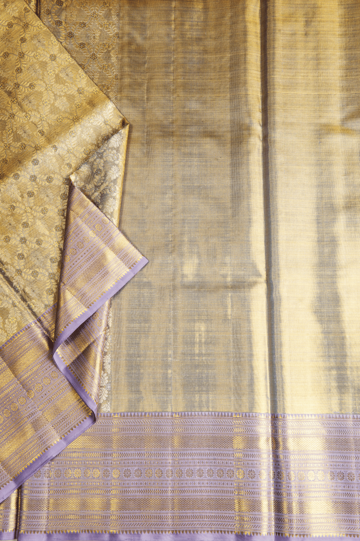 Kanchipuram Tissue Silk Saree