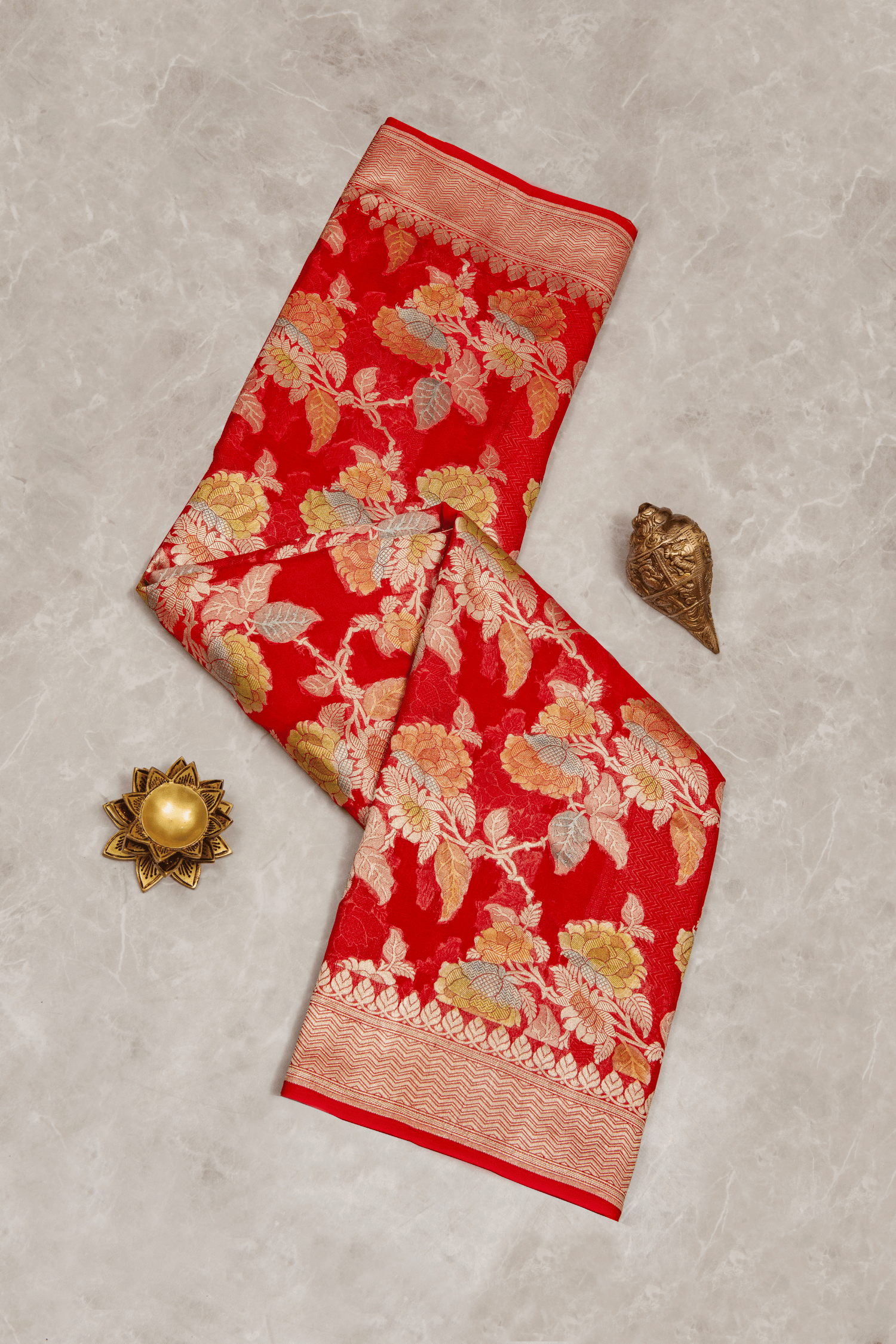 Georgette Banarasi Saree