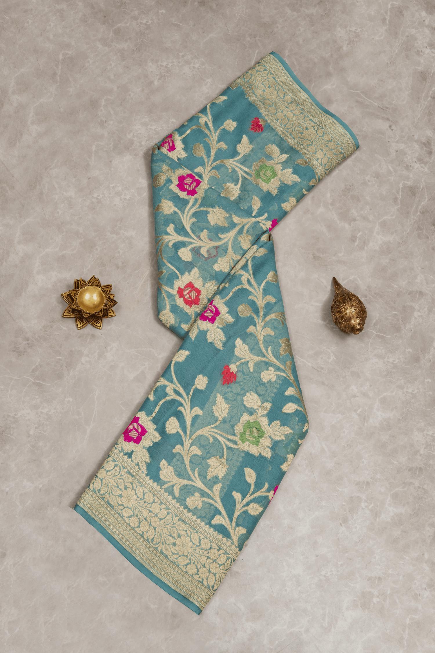 Georgette Banarasi Saree