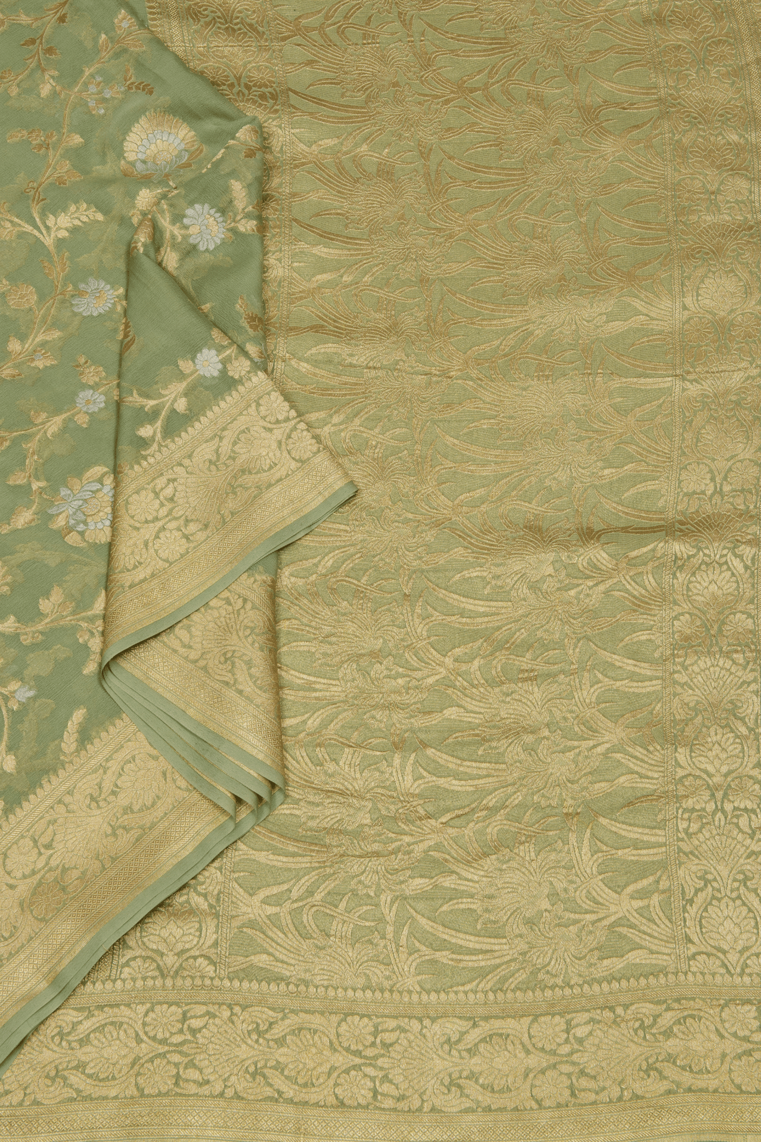 Georgette Banarasi Saree