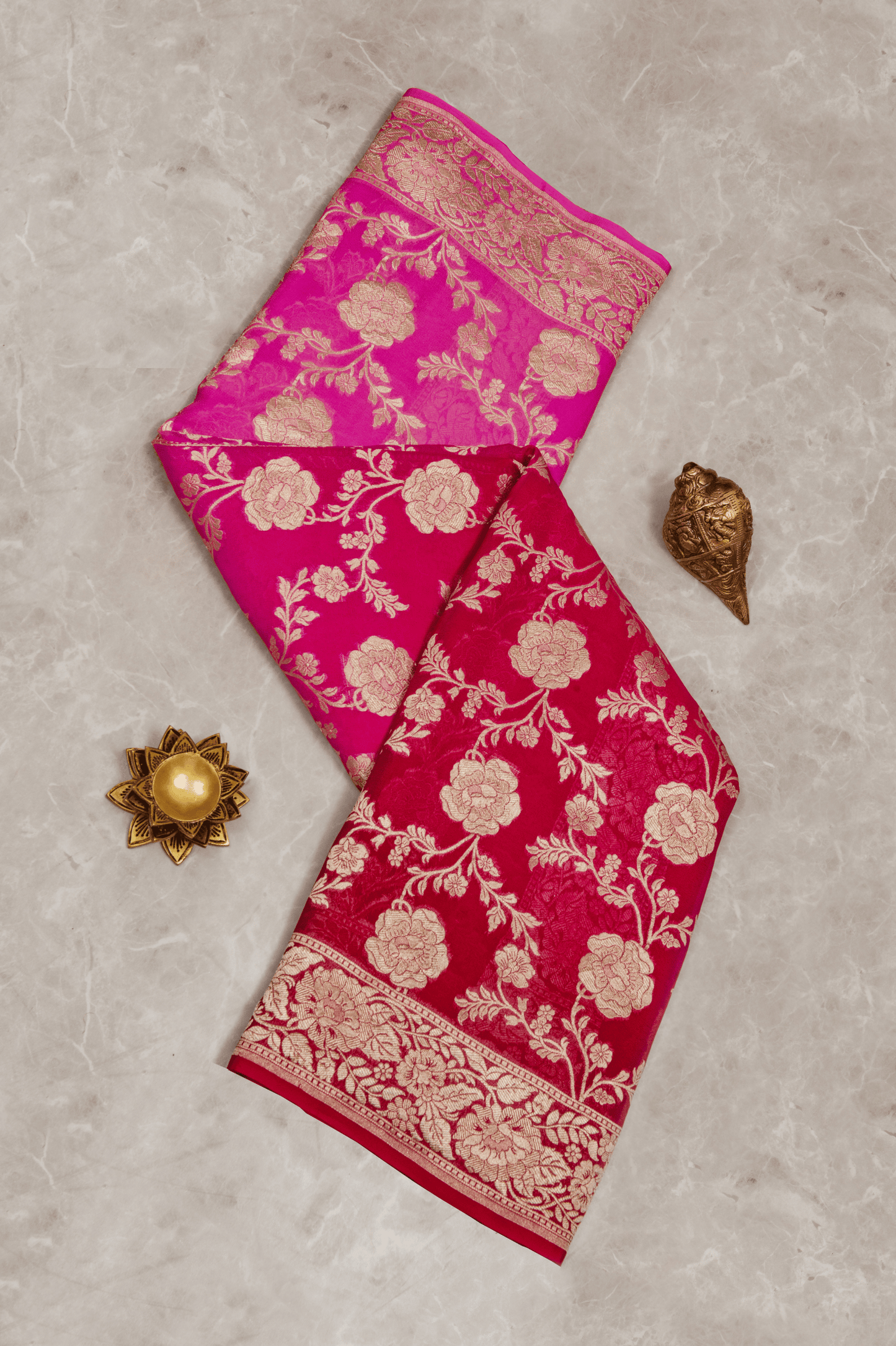 Georgette Banarasi Saree