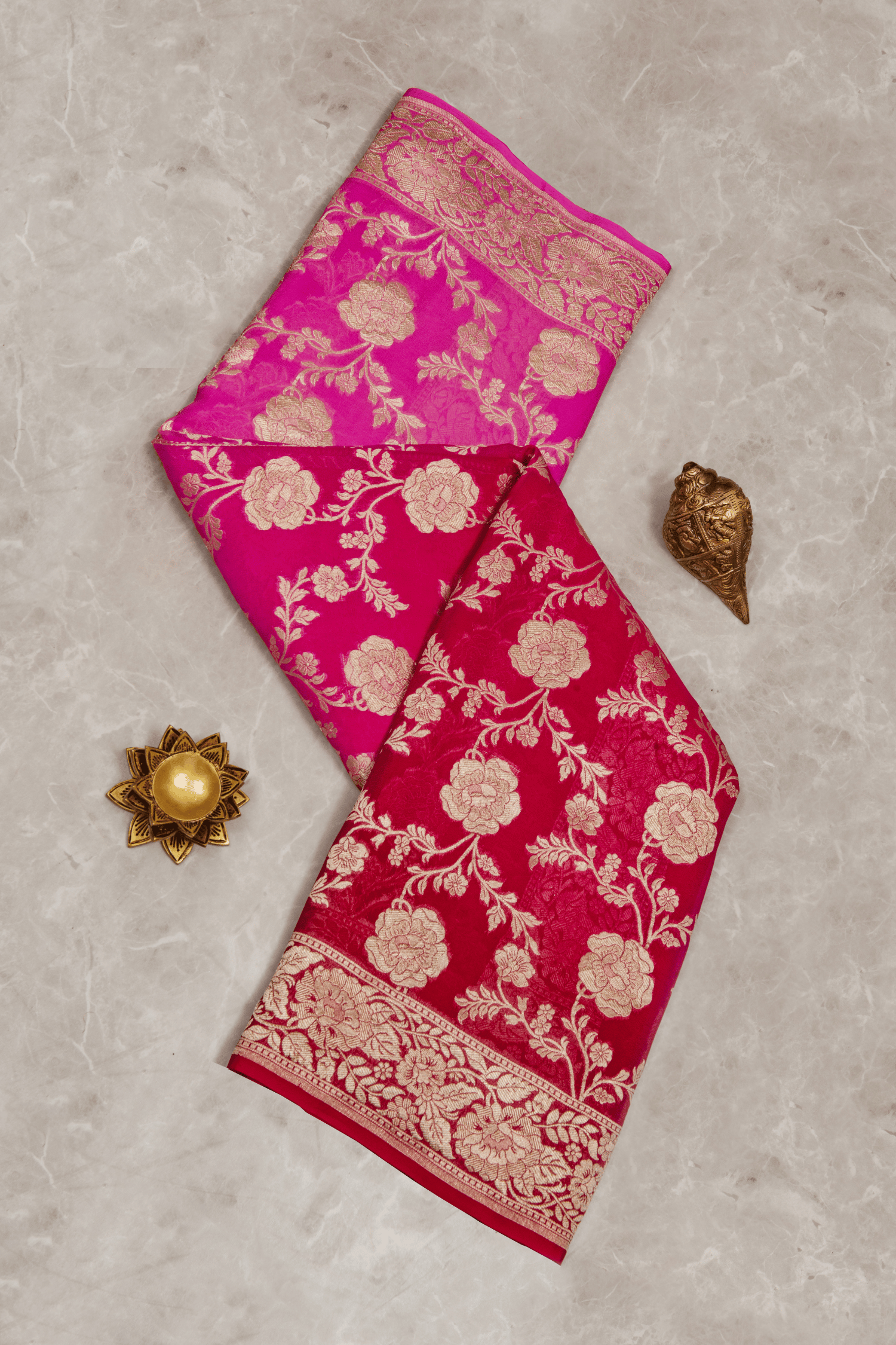 Georgette Banarasi Saree