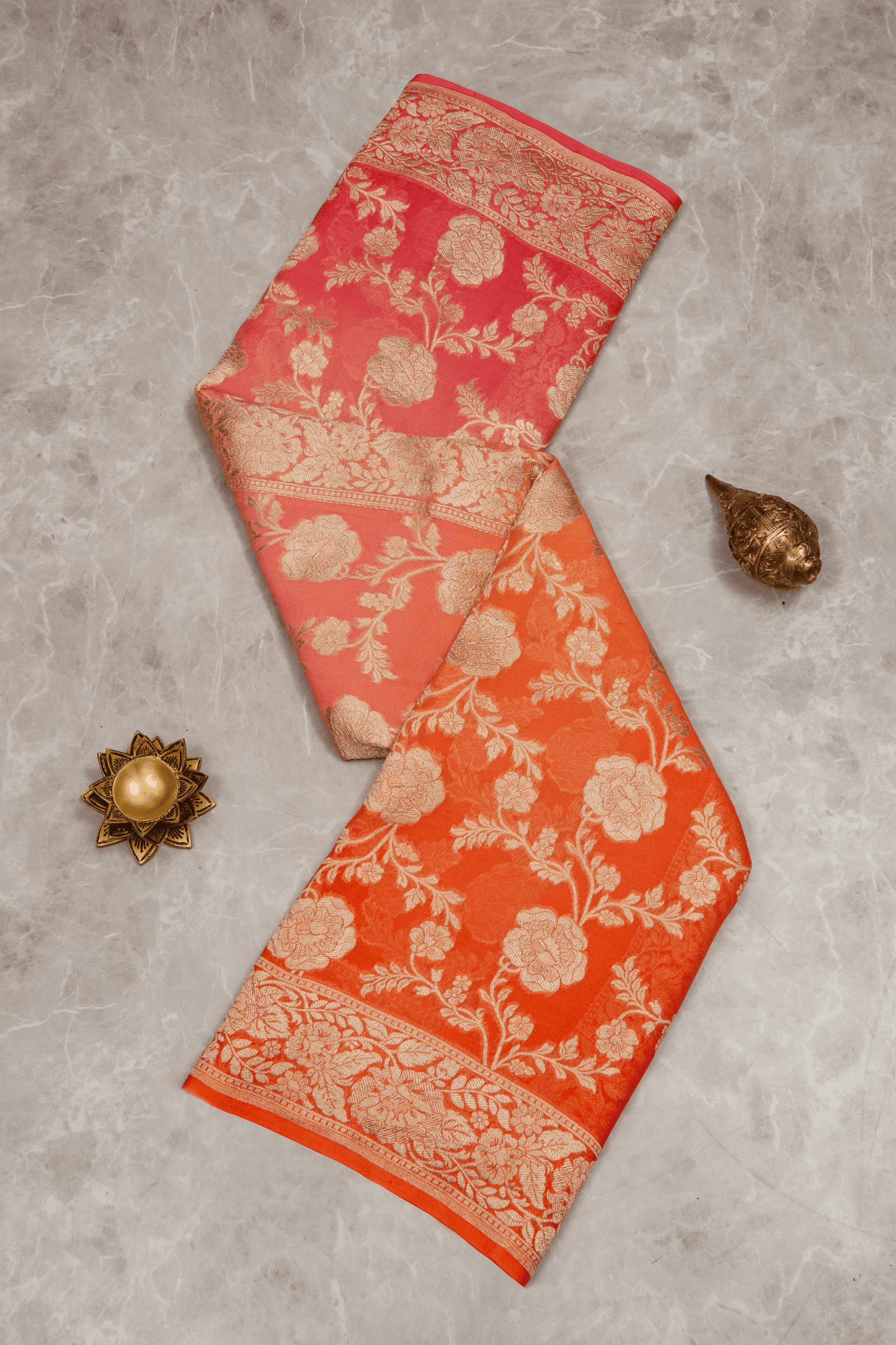 Georgette Banarasi Saree