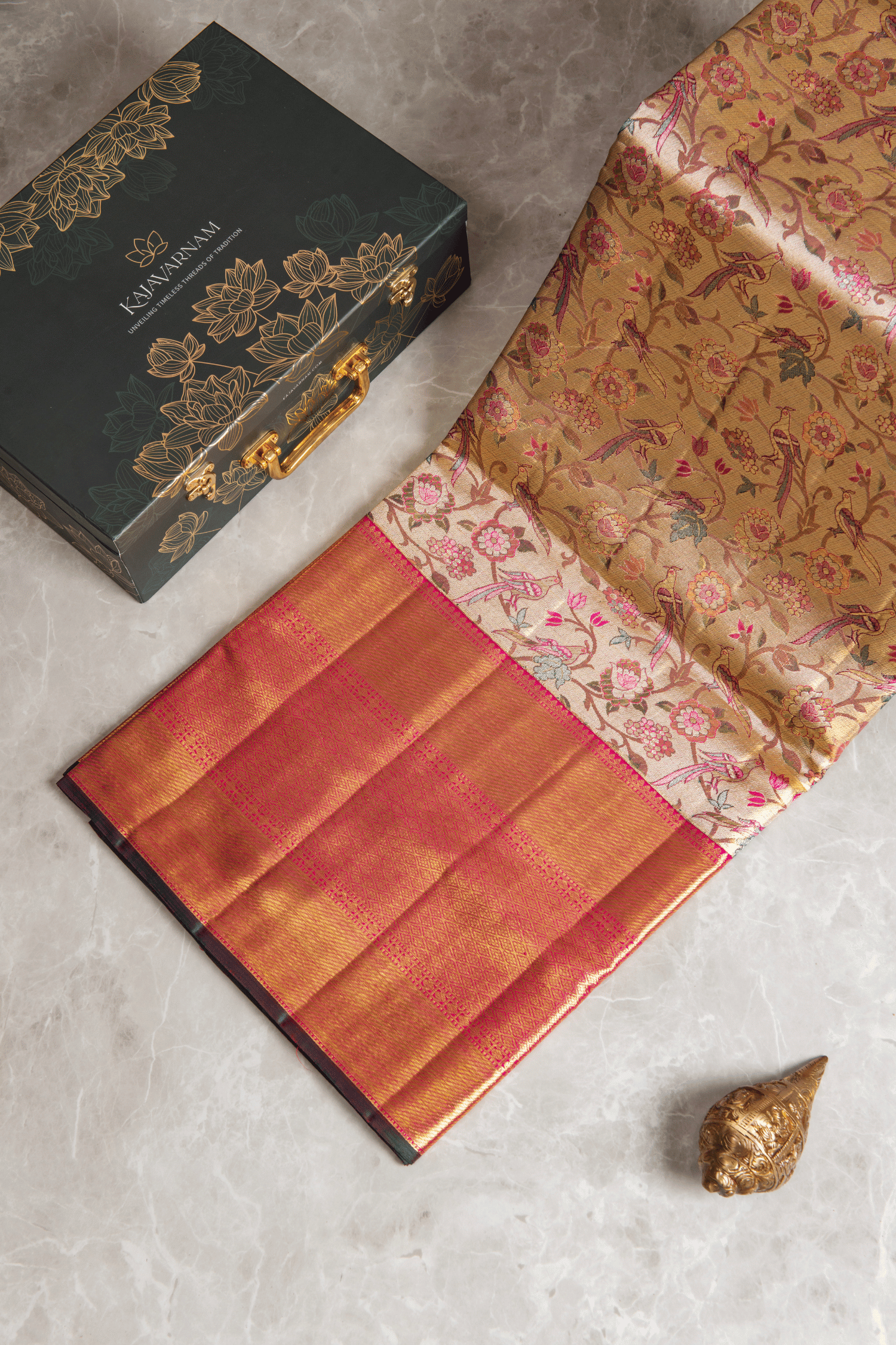 Kanchipuram Tissue Silk Saree