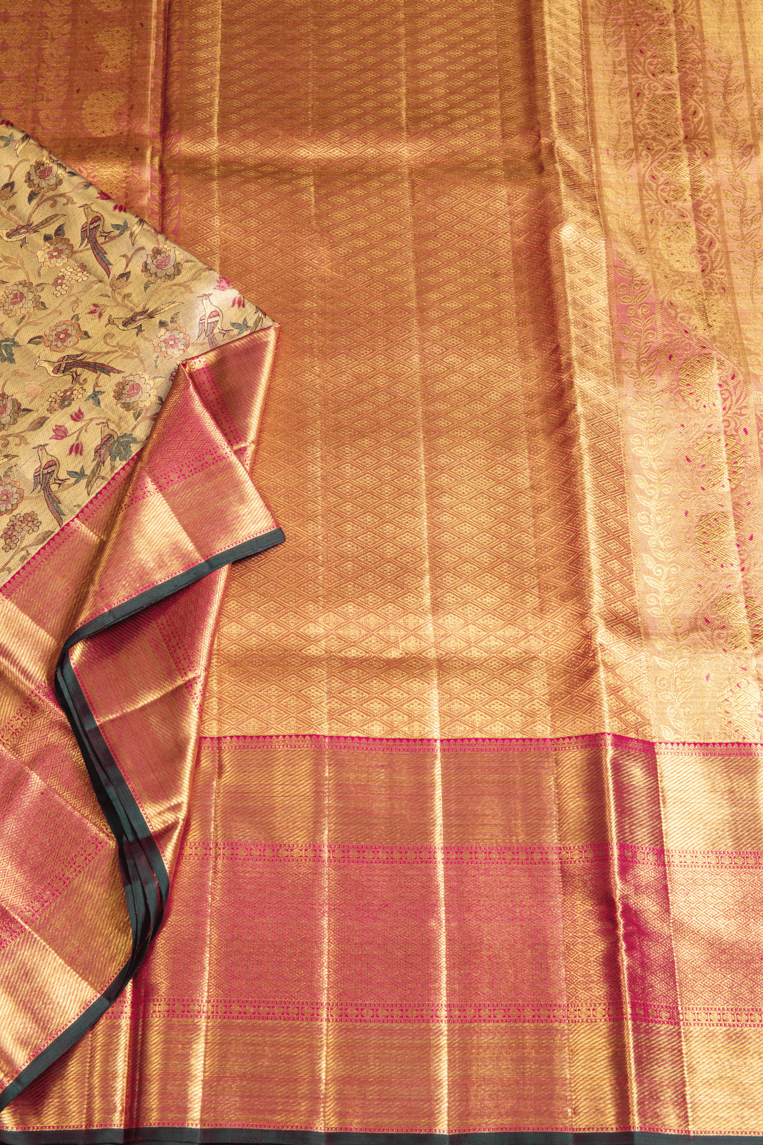 Kanchipuram Tissue Silk Saree