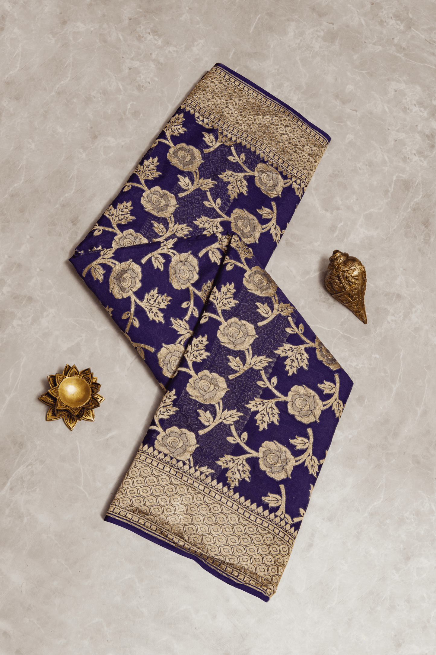 Georgette Banarasi Saree
