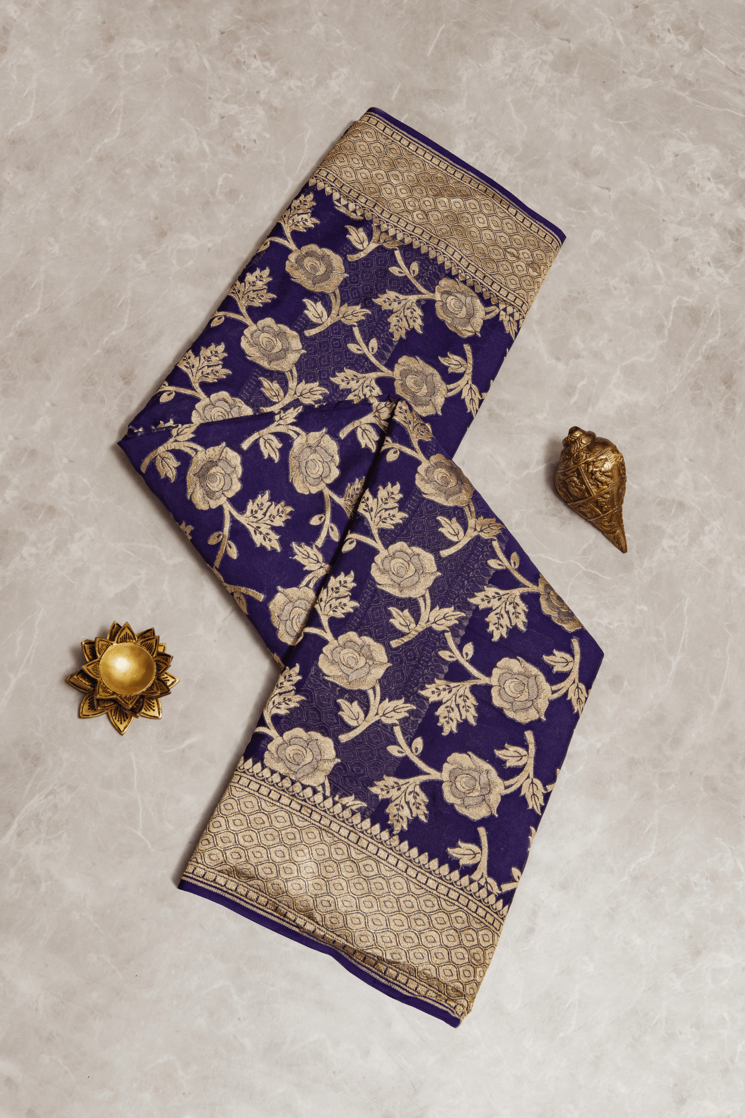 Georgette Banarasi Saree
