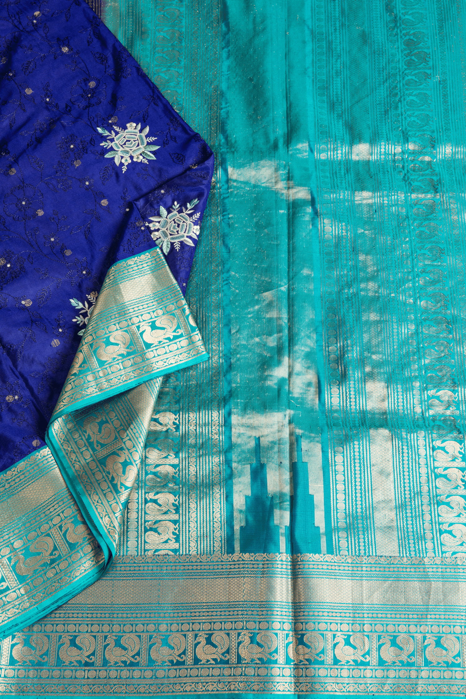 Kanchipuram Fusion Saree
