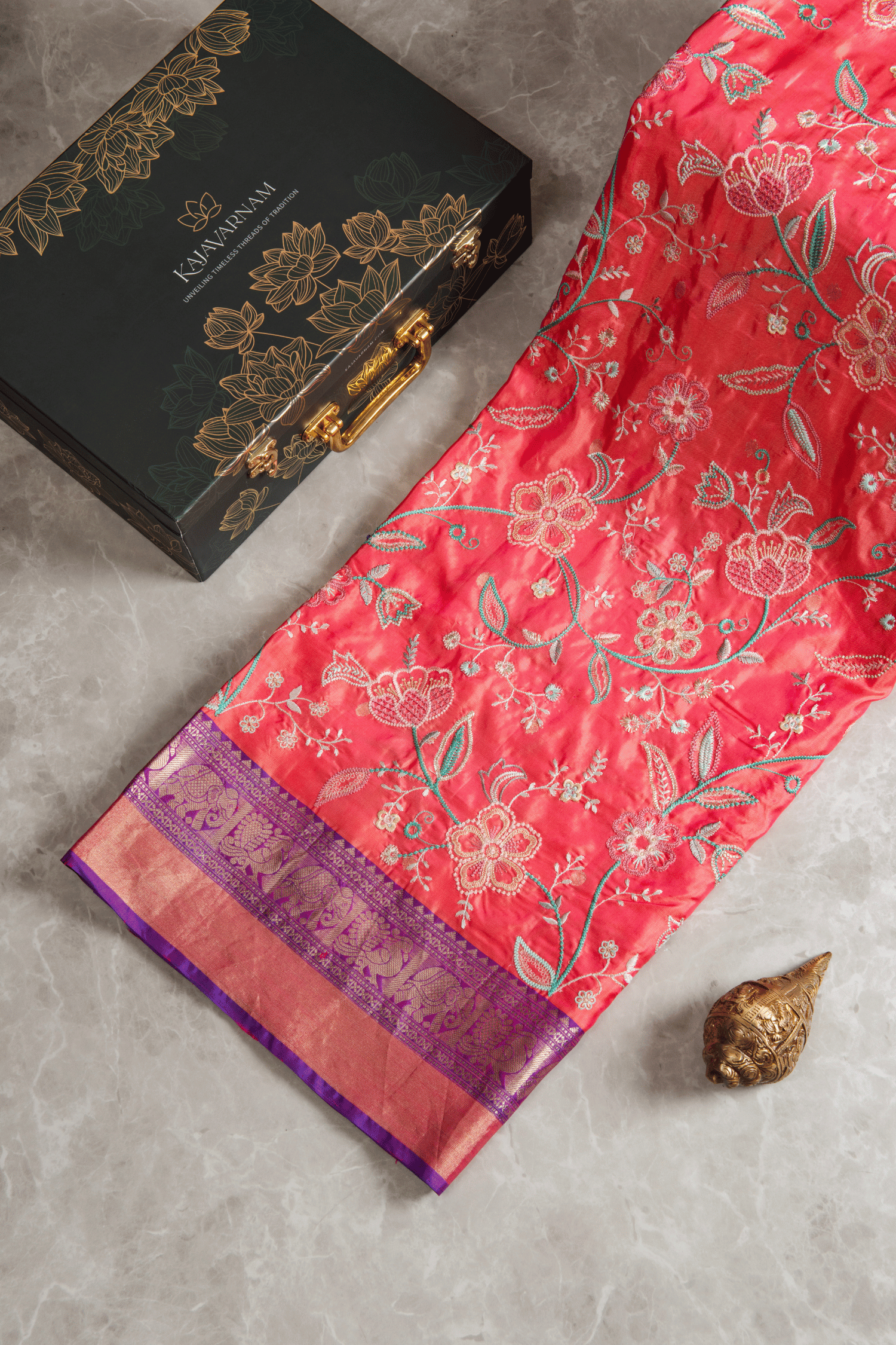 Kanchipuram Fusion Saree