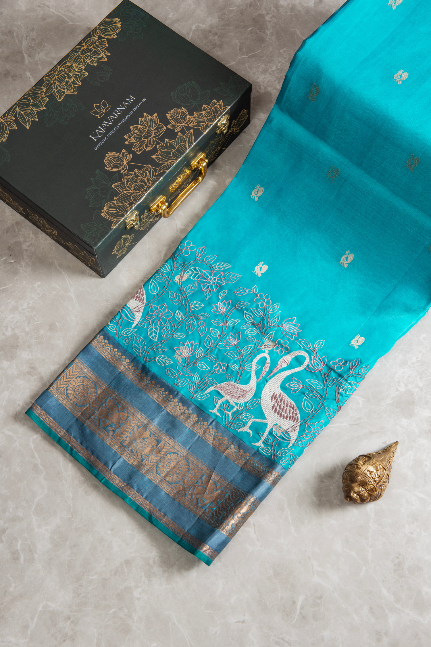 Kanchipuram Fusion Saree