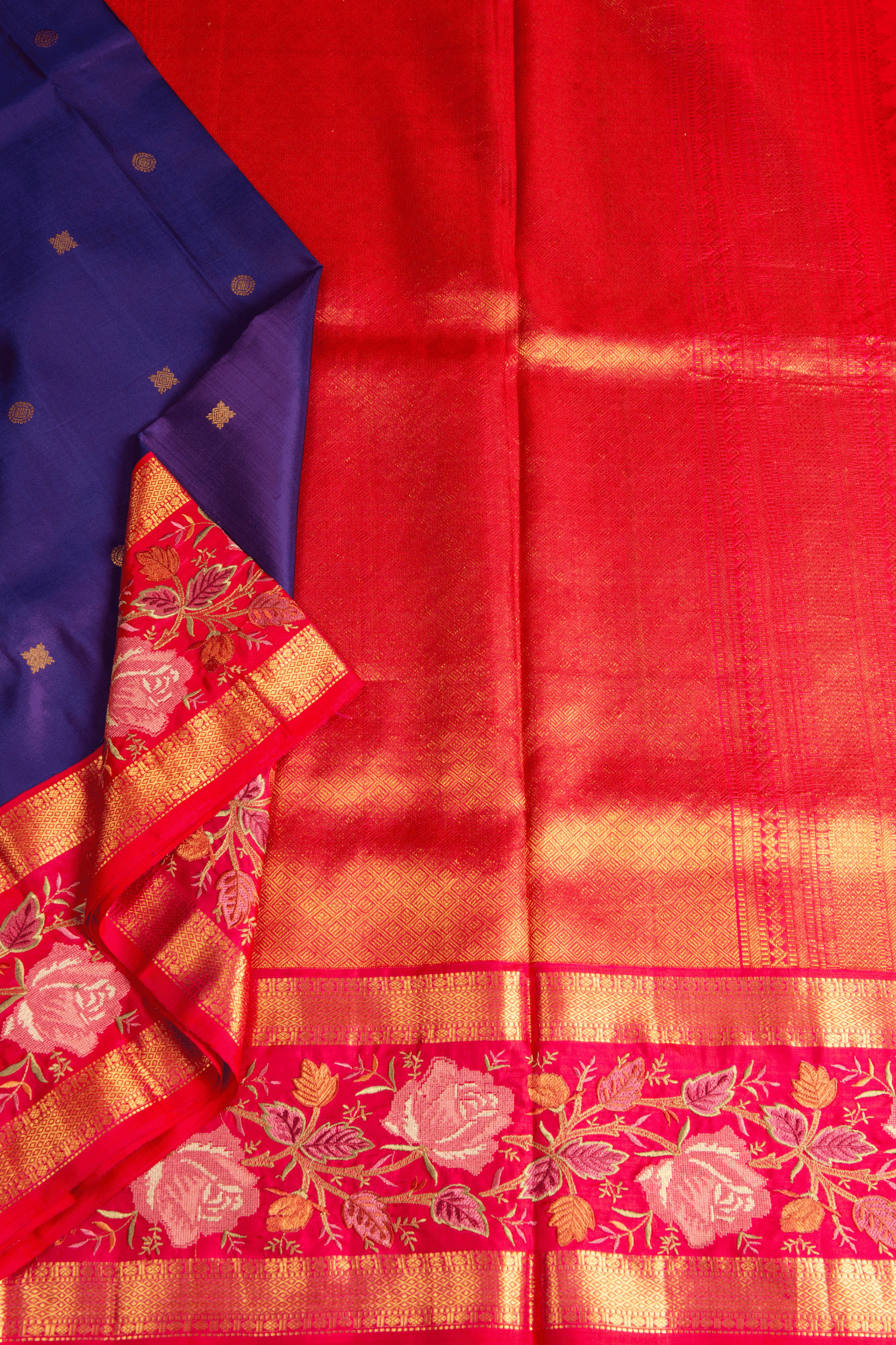 Kanchipuram Fusion Saree
