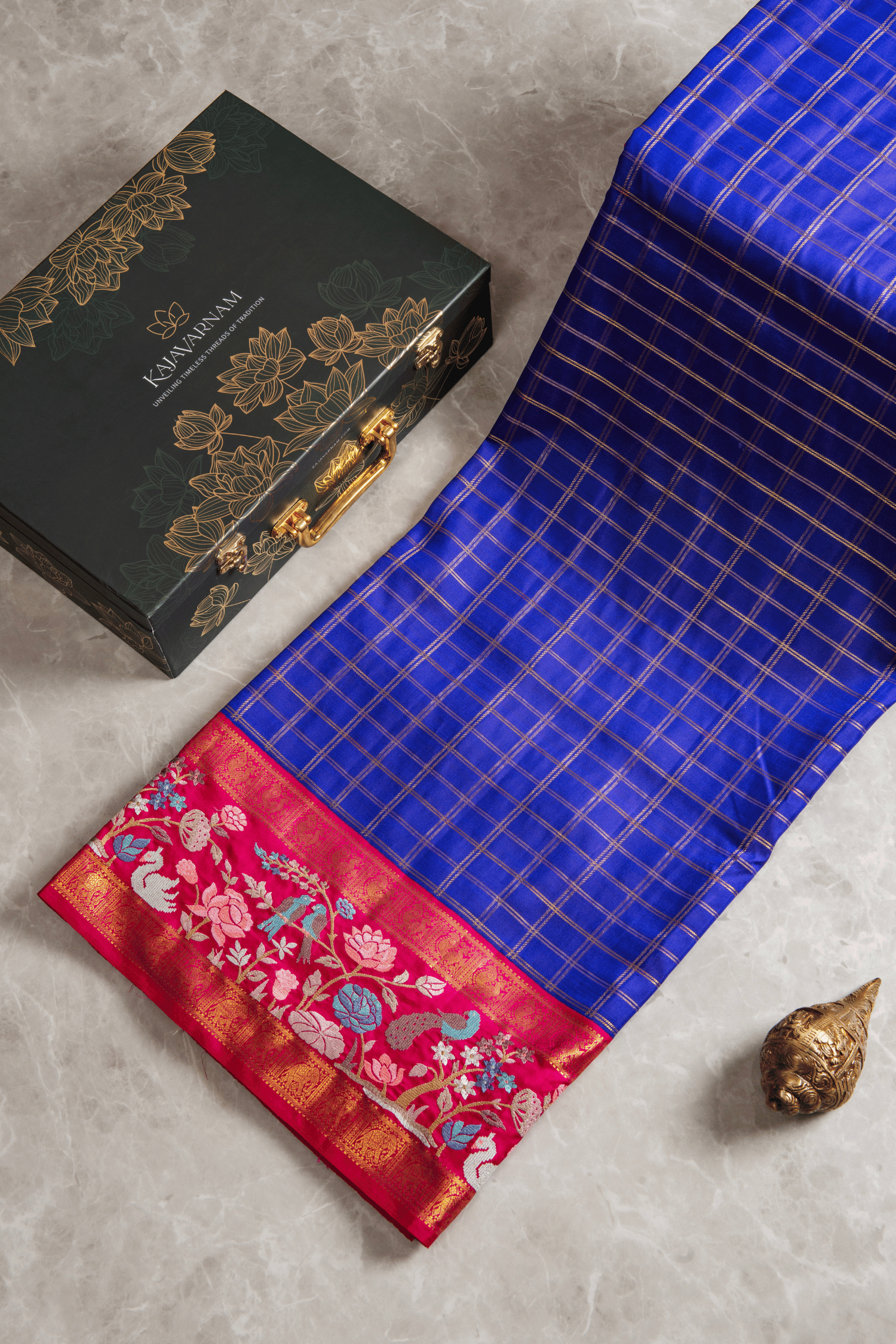 Kanchipuram Fusion Saree