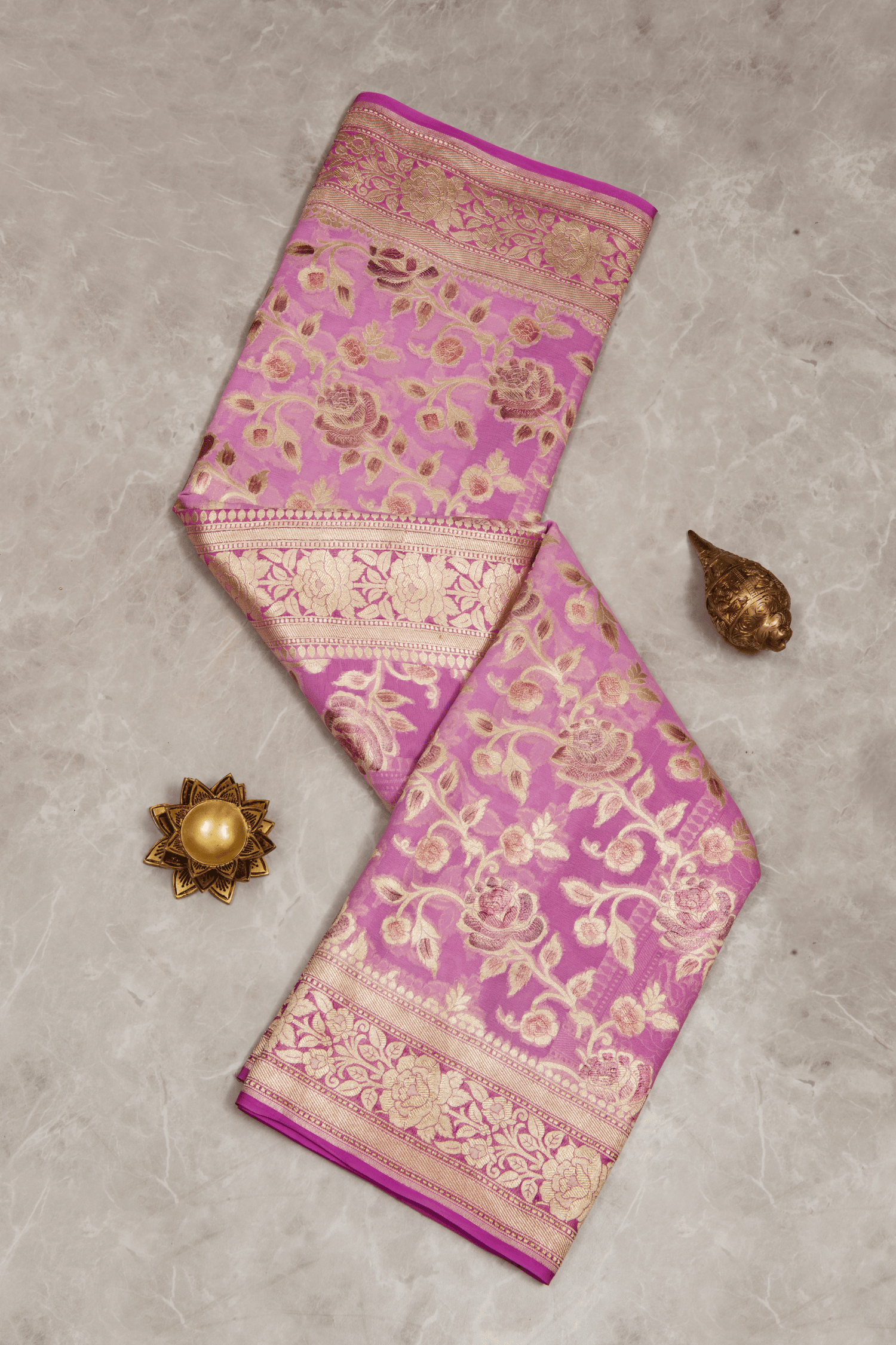 Georgette Banarasi Saree