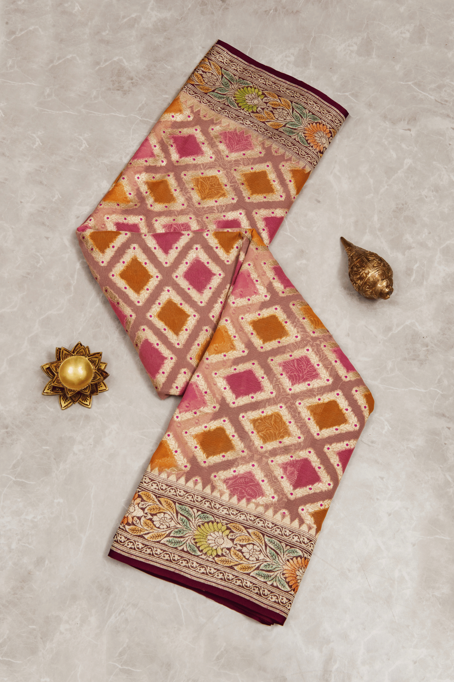 Georgette Banarasi Saree