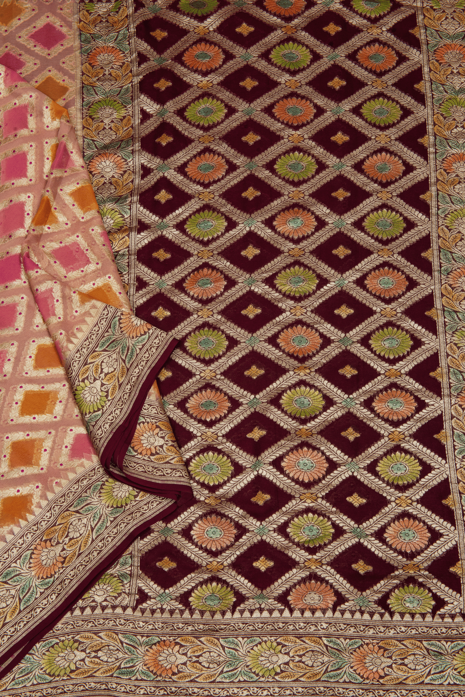 Georgette Banarasi Saree
