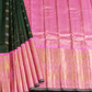 Gadwal Green Silk Saree