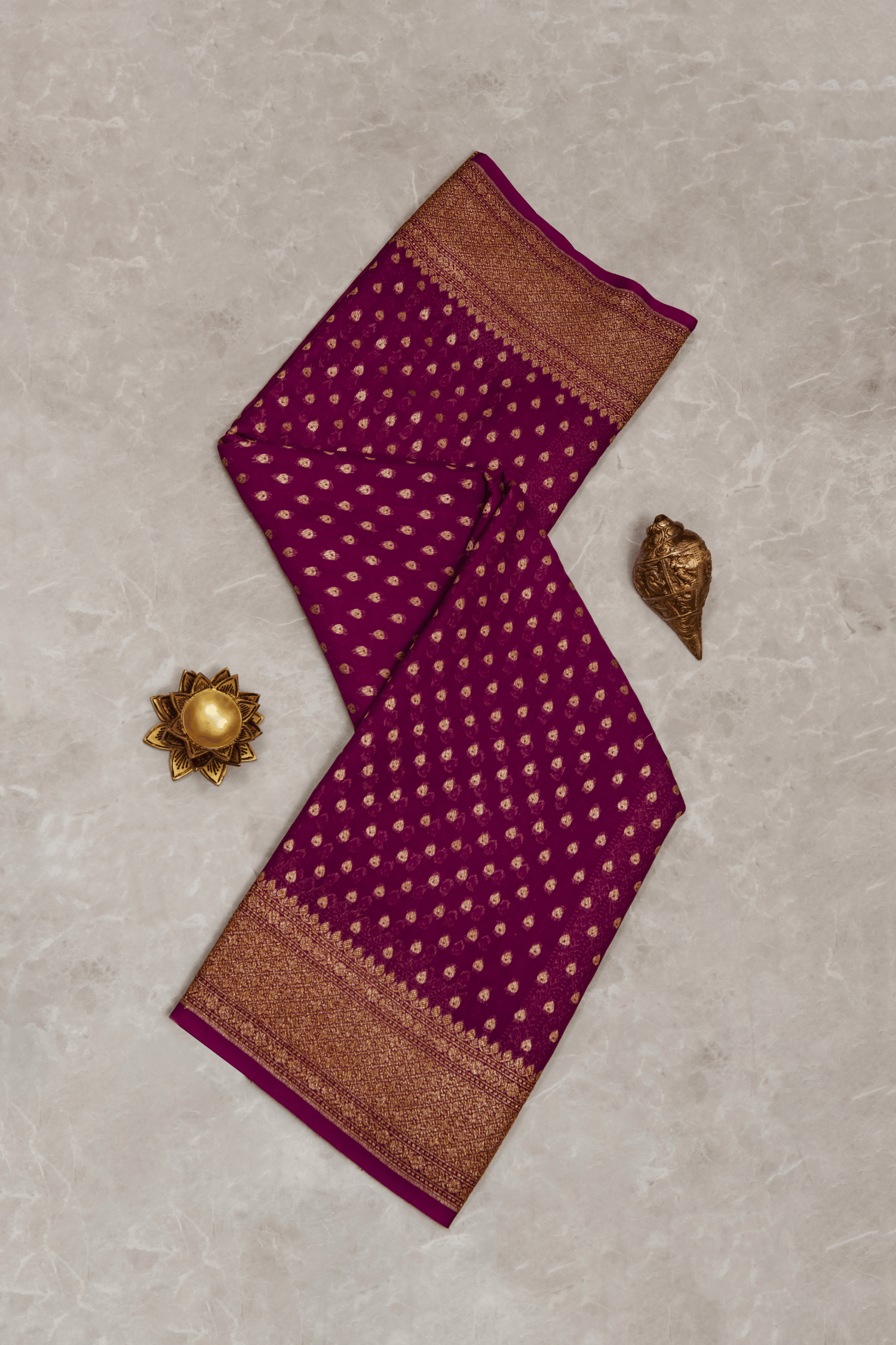 Georgette Banarasi Saree