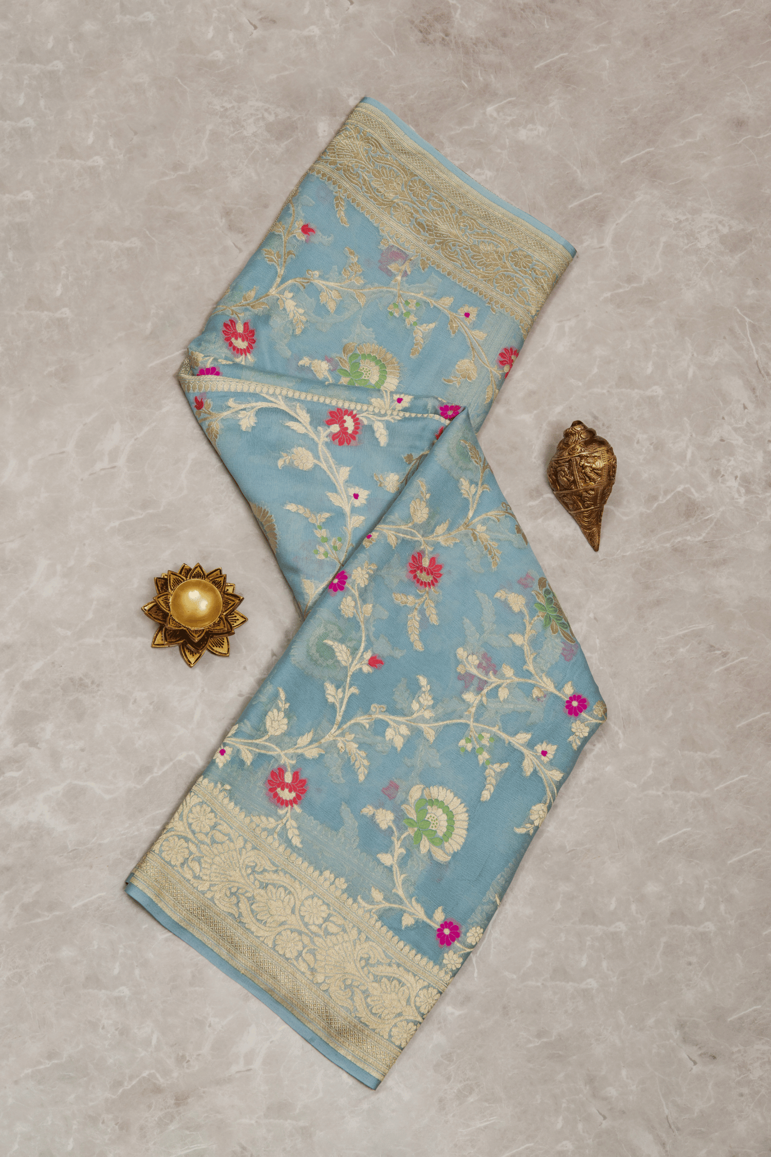 Georgette Banarasi Saree