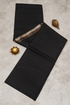 Raw Silk Navy Black Saree