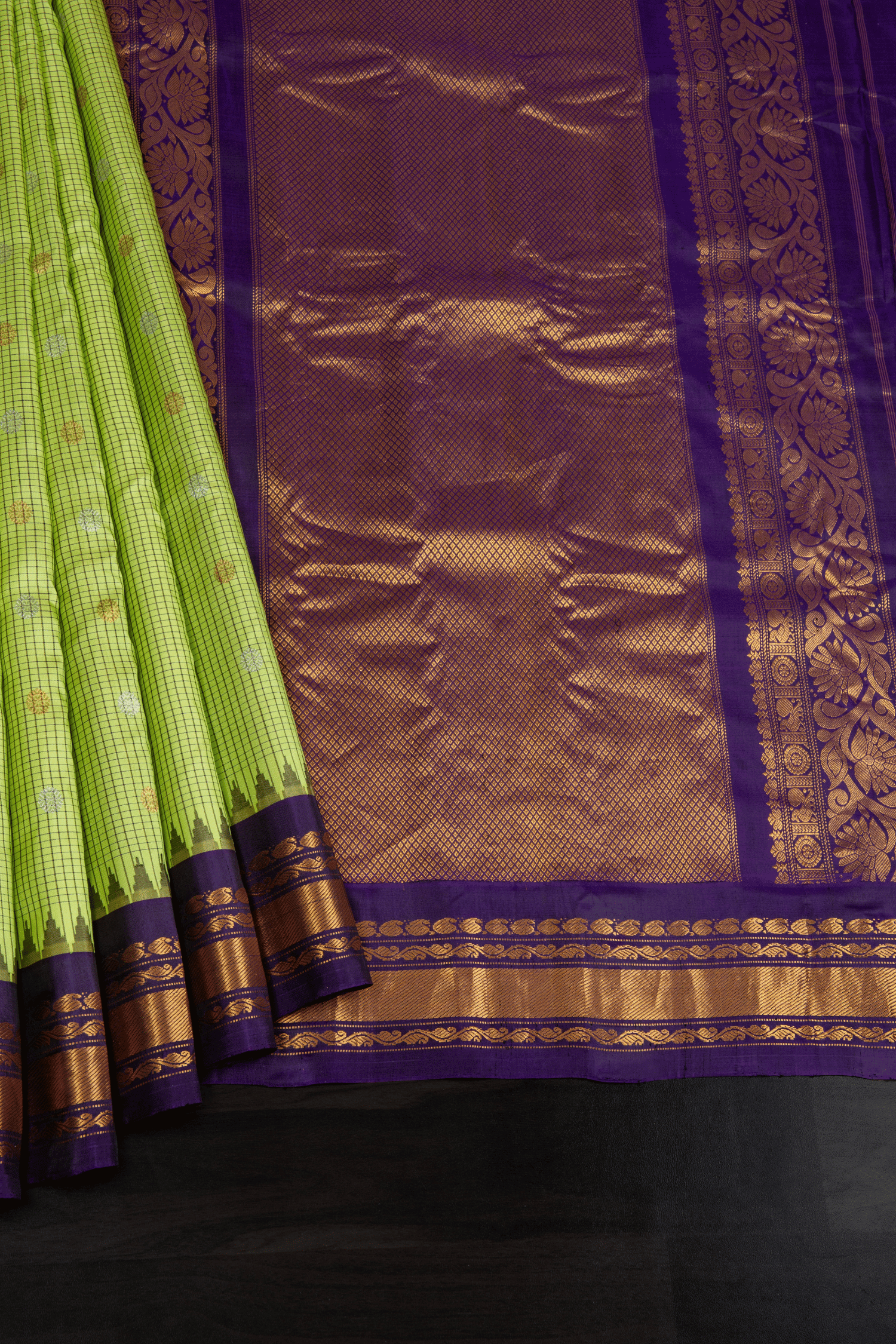 Banarasi Silk Brocade Pink Saree