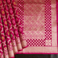 Banarasi Pink Silk Meenakari Saree