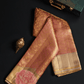 Kanchipuram Tissue Turning Border Saree