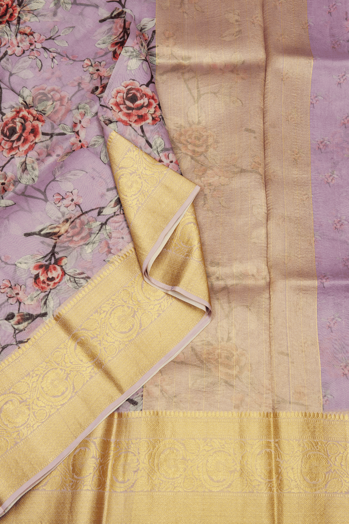 Organza Digital Print Saree