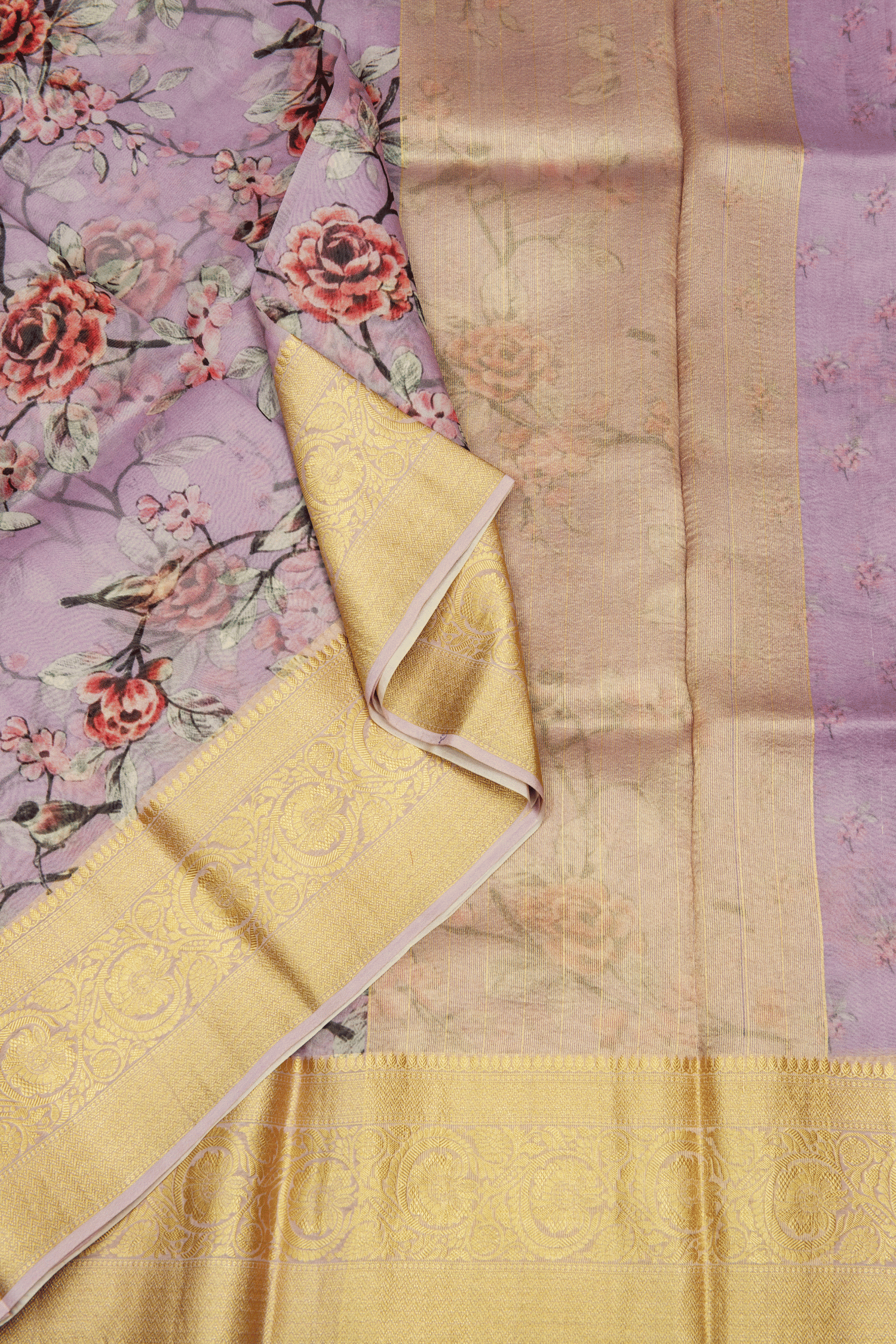 Organza Digital Print Saree