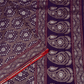 Jamdhani Cotton Purple Saree