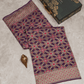  Jamdhani Cotton Purple Saree  
