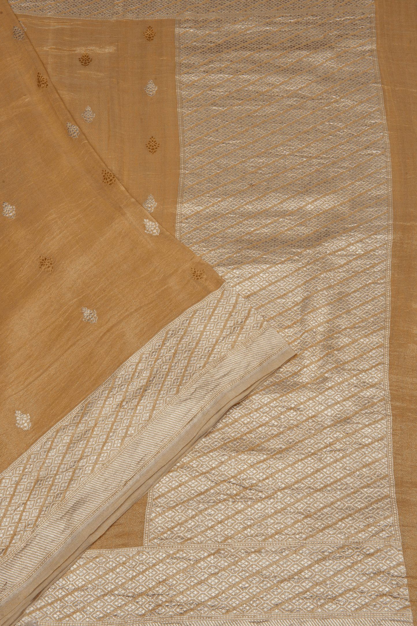 Tissue Tussar Gold Banarasi Saree
