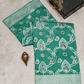 Tussar Banarasi Mint Green Saree 