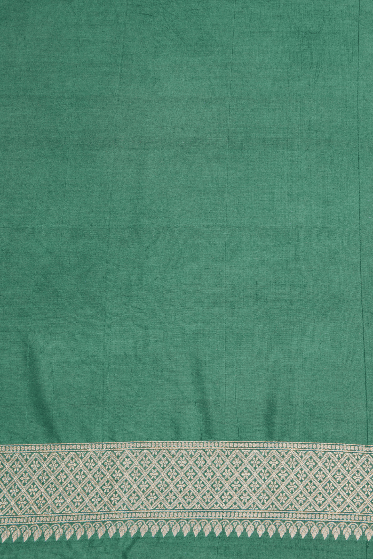 Tussar Banarasi Mint Green Saree