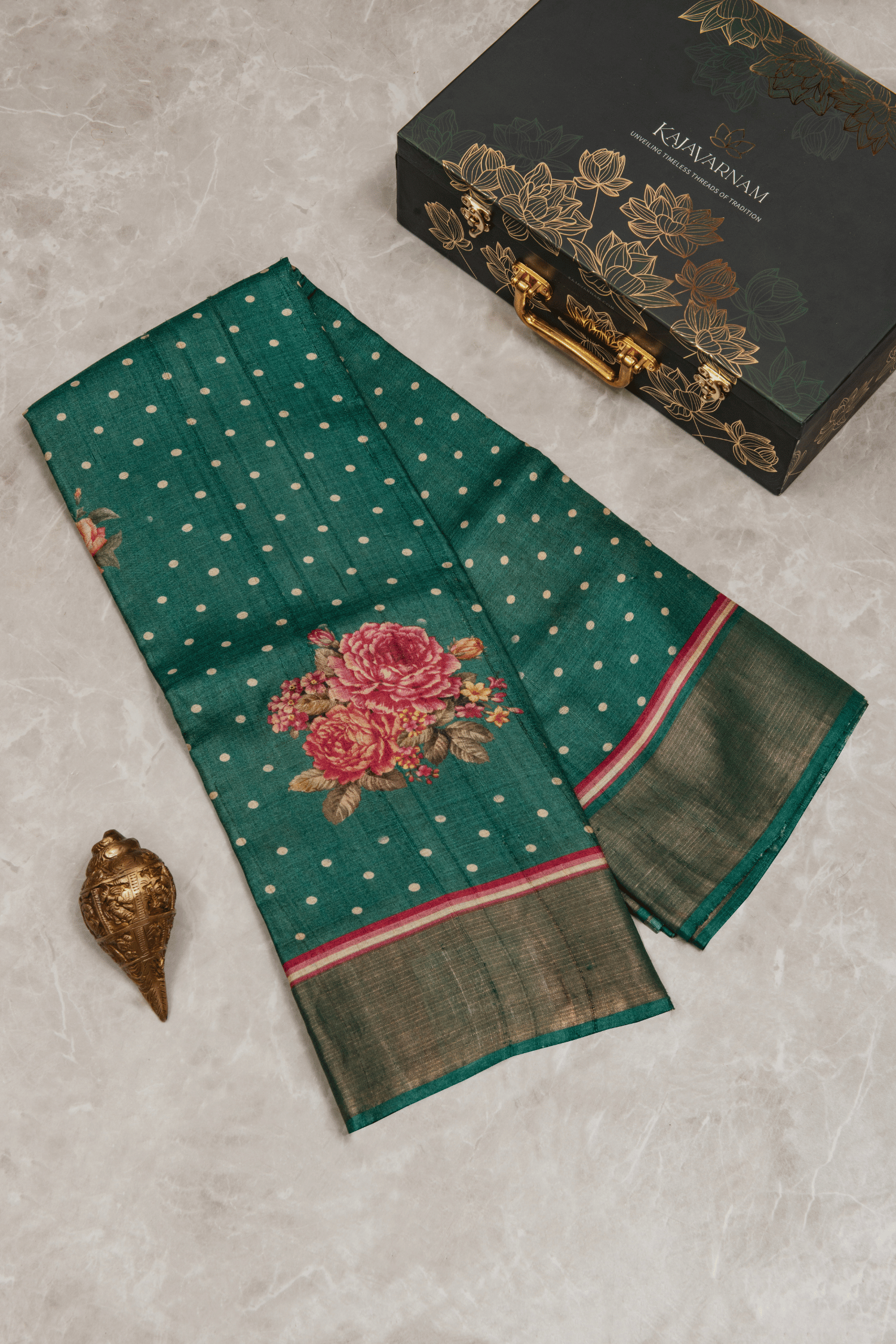 Tussar Printed Saree