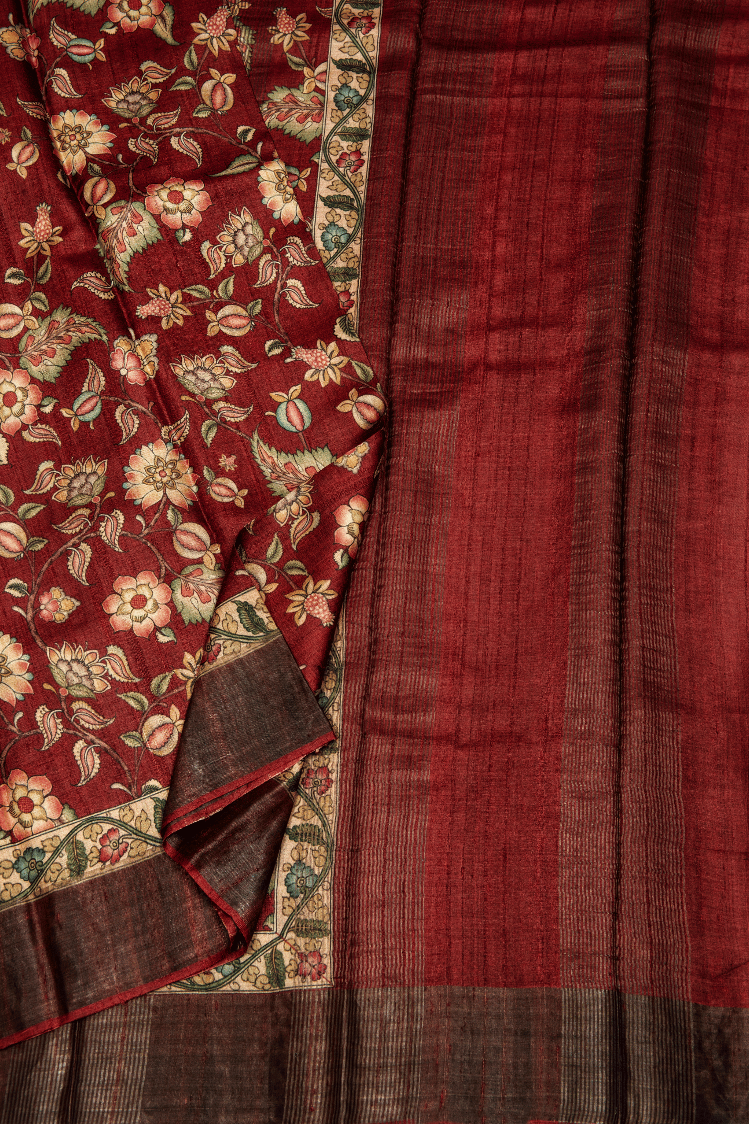 Tussar Printed Saree