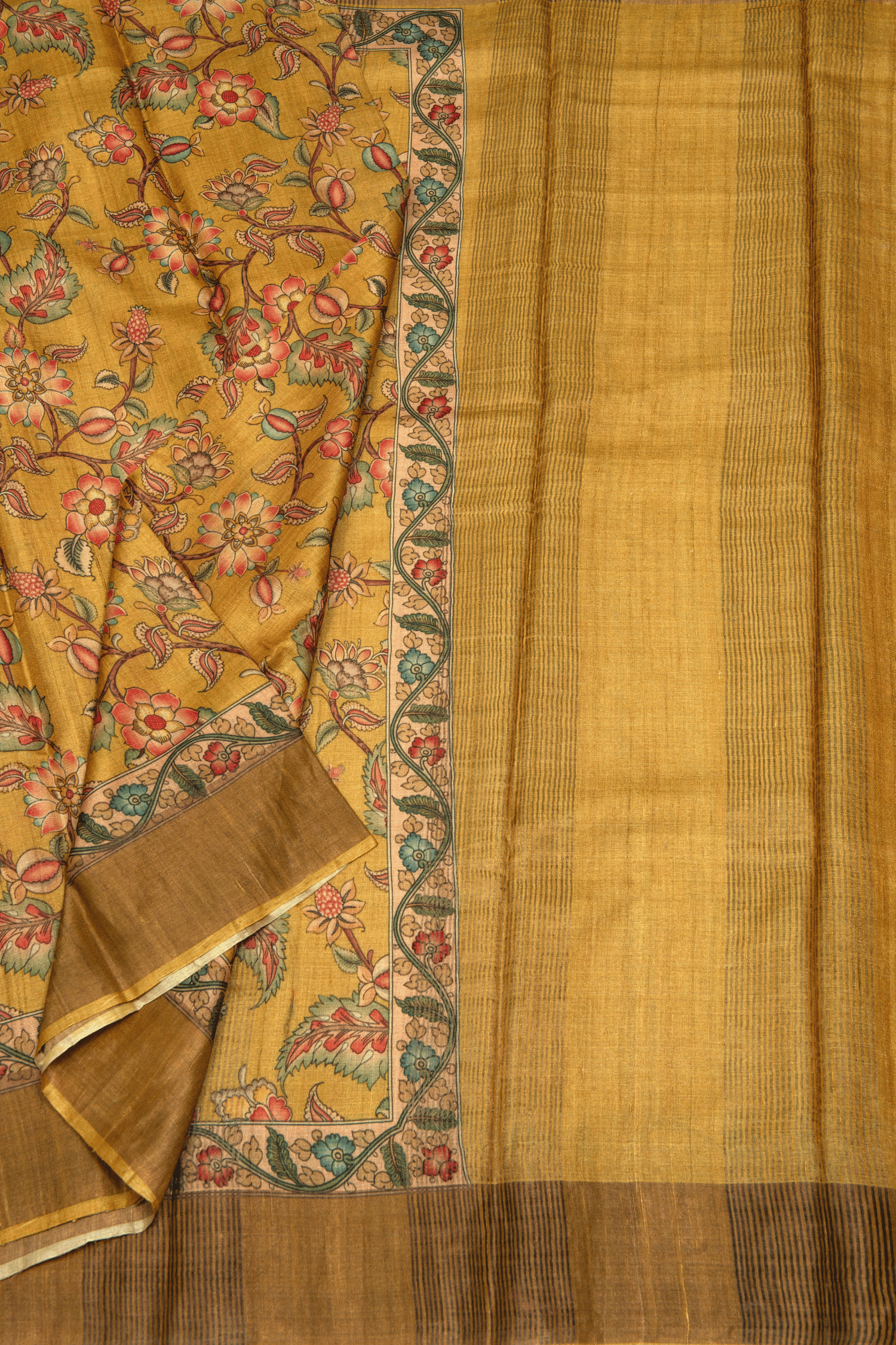 Tussar Printed Saree