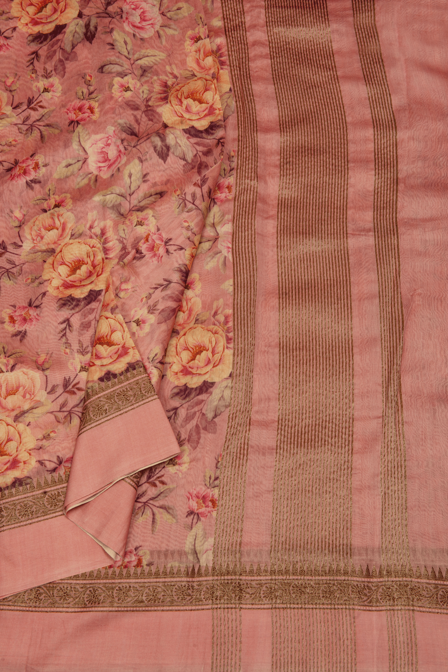 Chanderi Cotton Saree