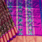 Kanchipuram Silk Ikkat Saree