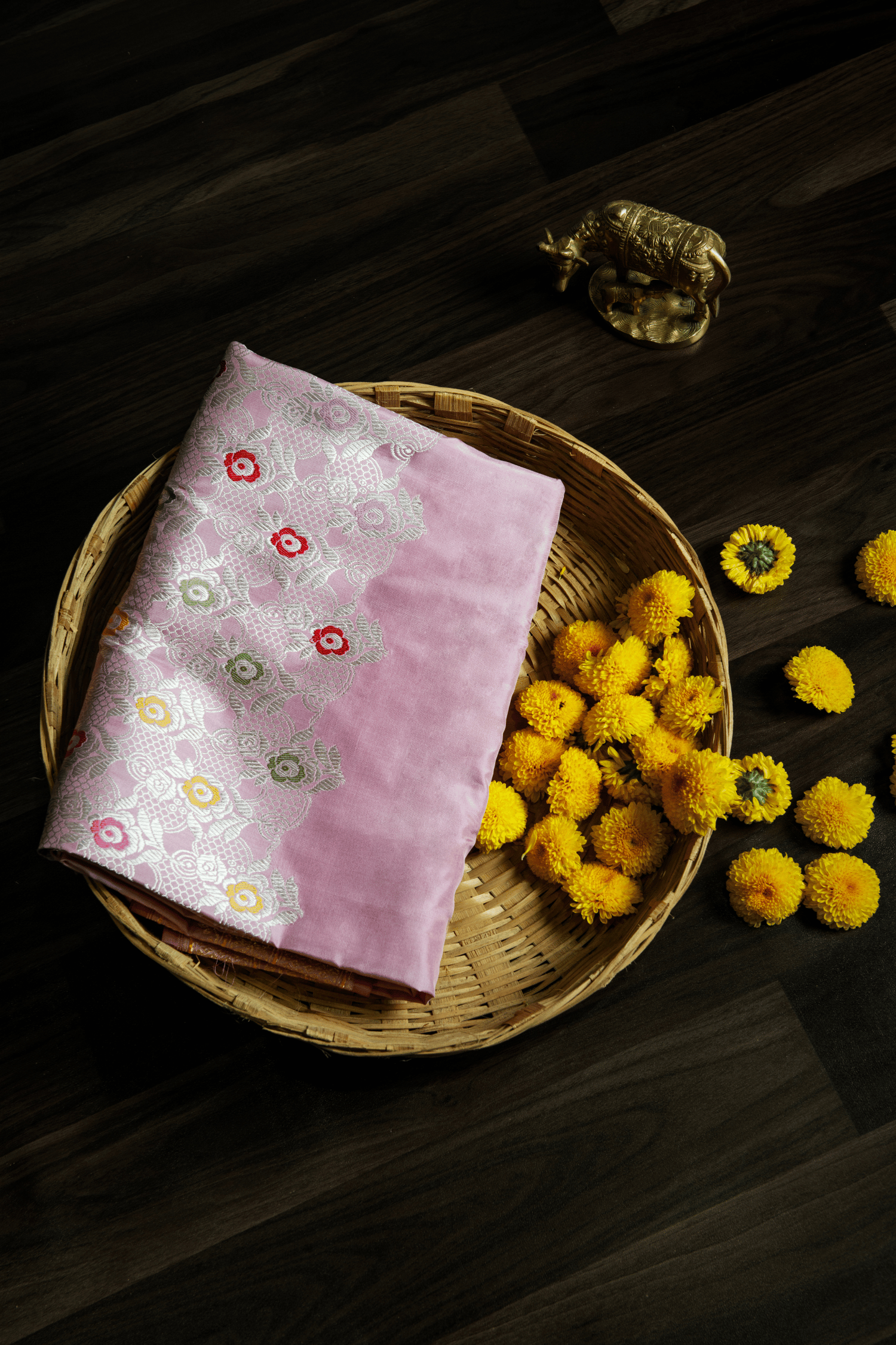 Banarasi Silk Lavender Saree