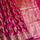 Banarasi Silk Brocade Pink Saree