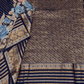 Crepe Fusion Saree with Parsi Gara Embroidery