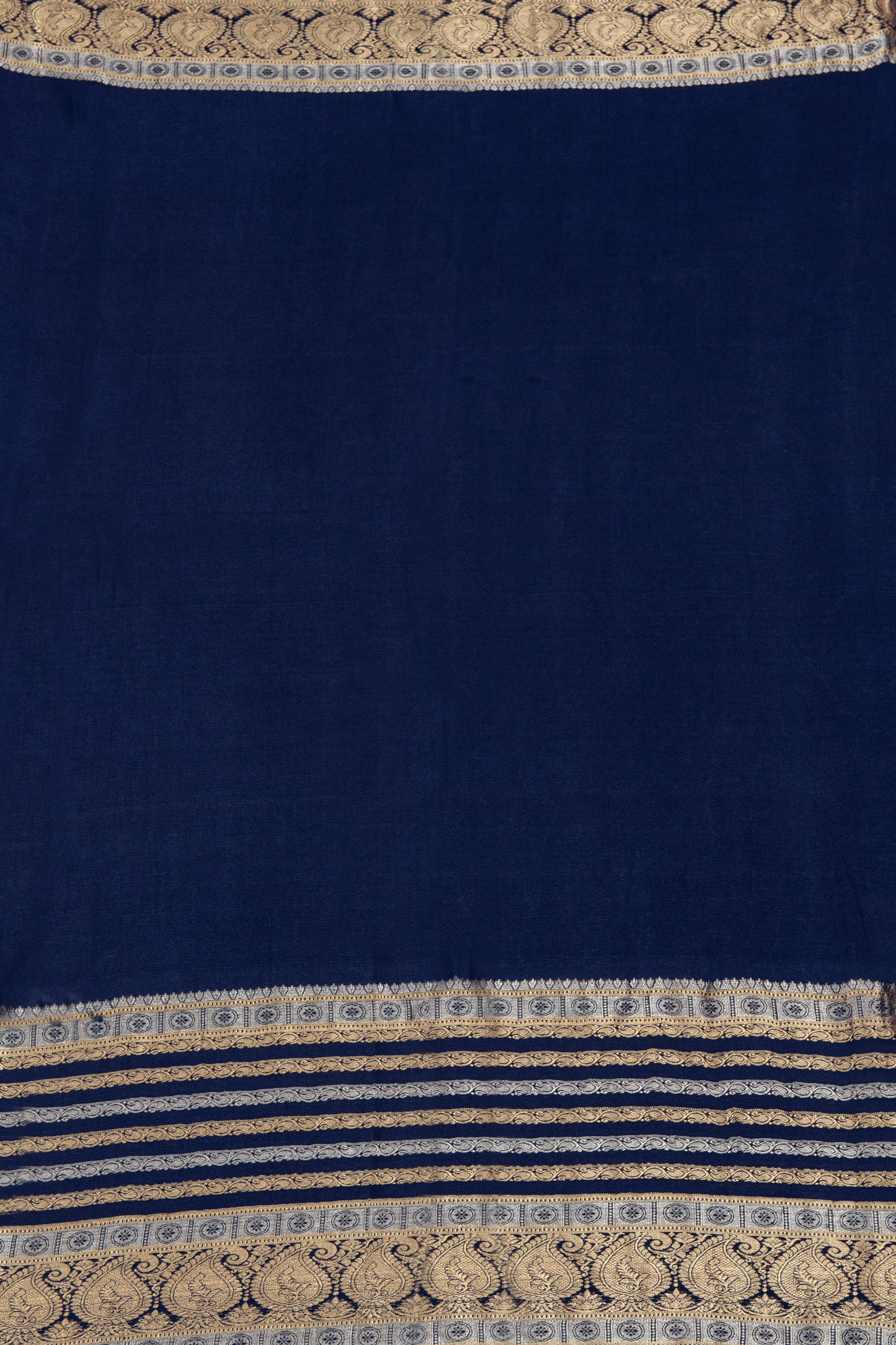 Crepe Fusion Saree with Parsi Gara Embroidery